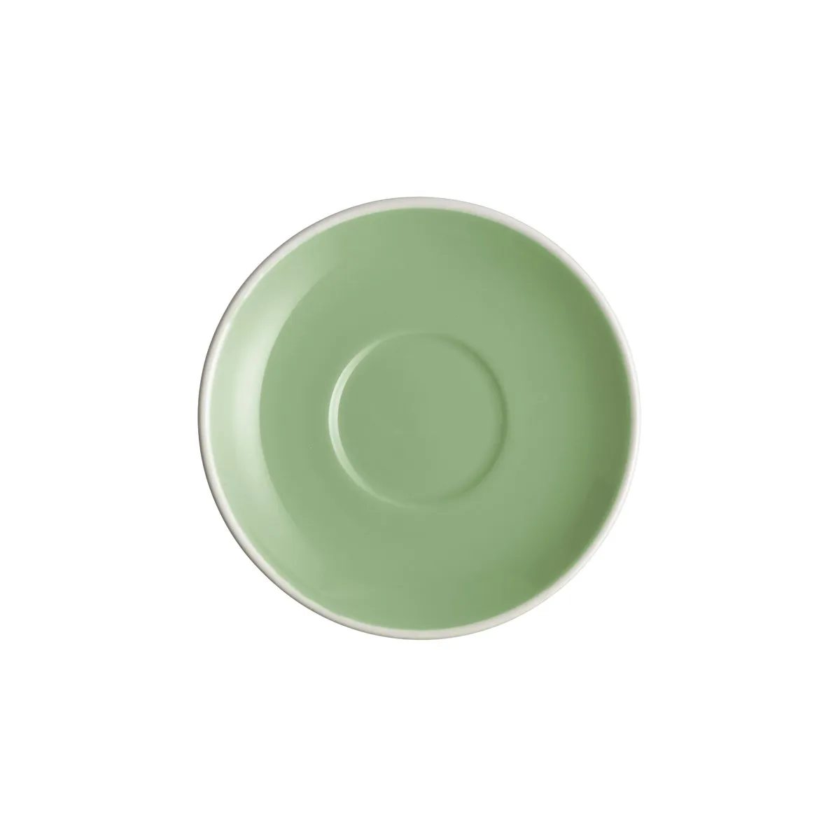 BREW-SAGE/WHITE SAUCER TO SUIT BW0245/24 (*BW0250*) = PACK OF 6 X EACHES
