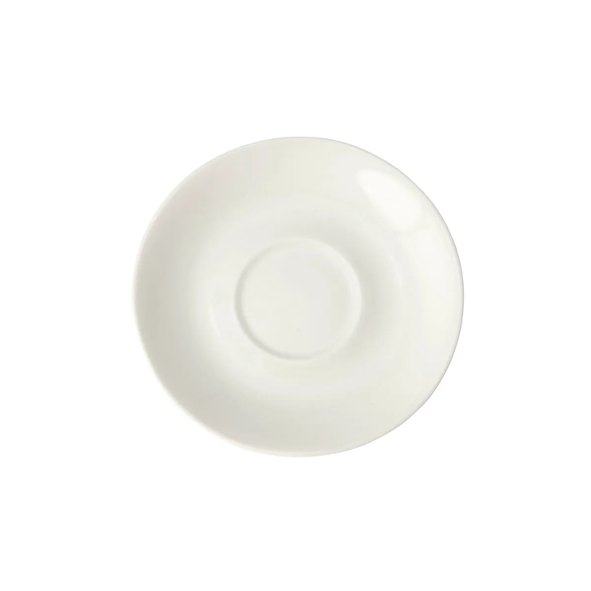 BREW-WHITE SAUCER TO SUIT BW2030/BW2035 140mm (*BW2040*) = PACK OF 6 X EACHES