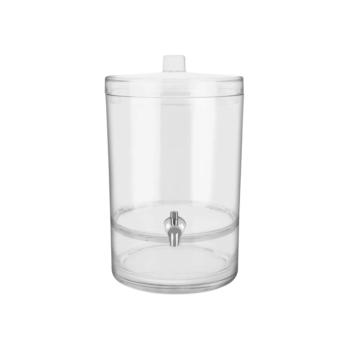 CHEF INOX ROUND JUICE DISPENSER POLY 297x253x409mm 8.9lt (*54976*) = 1 X EACH