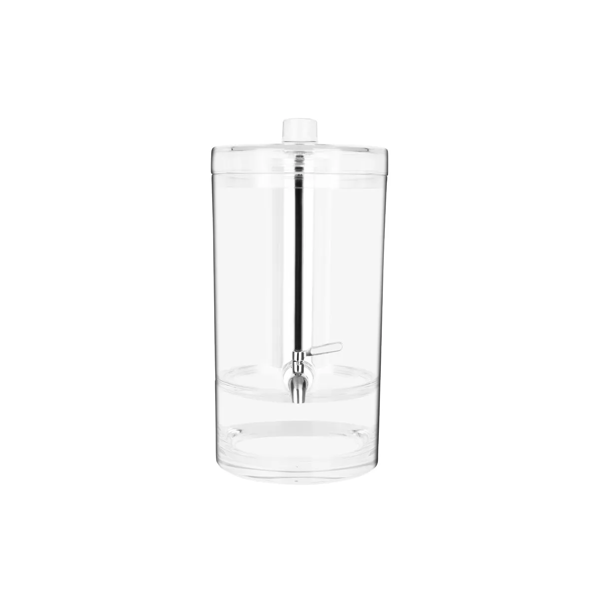 CHEF INOX ROUND JUICE DISPENSER POLY/ICE 247x206x409mm 6.4lt (*54980*) = 1 X EACH
