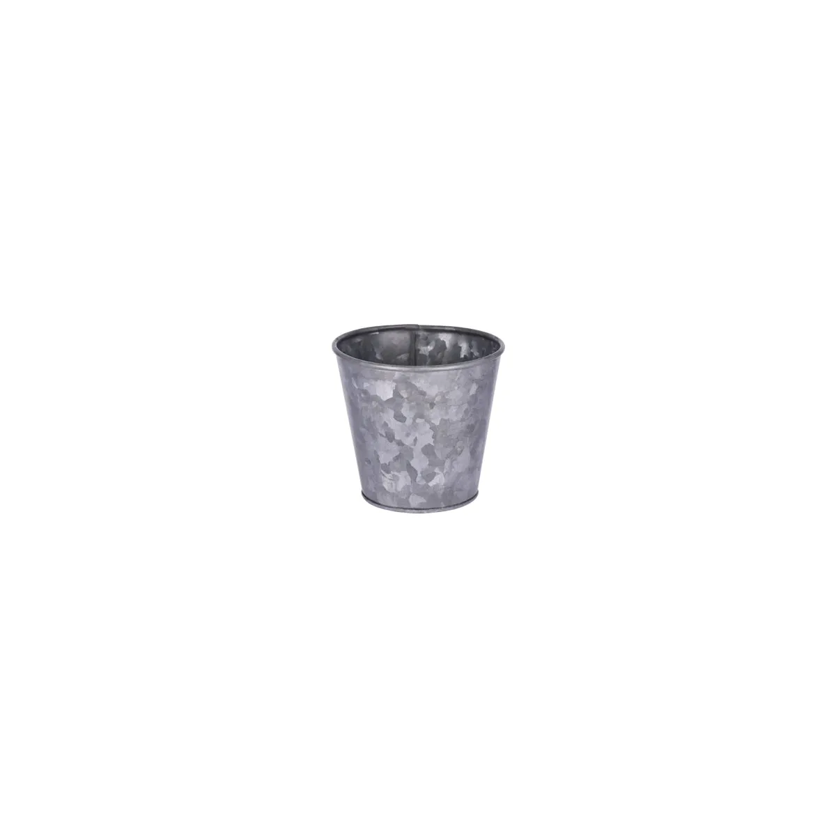 CHEF INOX CONEY IS GALVANISED POT FLARED 100x95mm (*78630*) =  1 X EACH