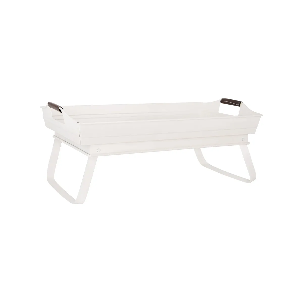 CONEY ISL-GALVANISED CREME P/C TRAY W/ST RECT LTHR 480x310mm (*78836*) = PACK OF 6 X EACHES