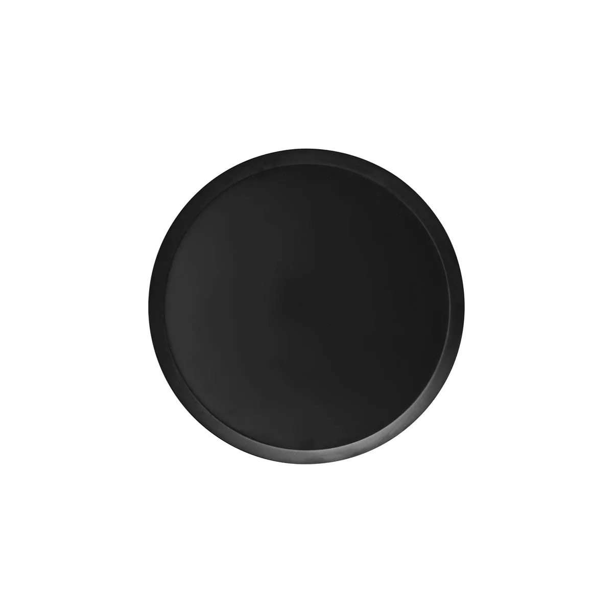 CHEF INOX CAKE PLATE POLYCARBONATE 285x18mm BLACK (*04151*) = 1 X EACH