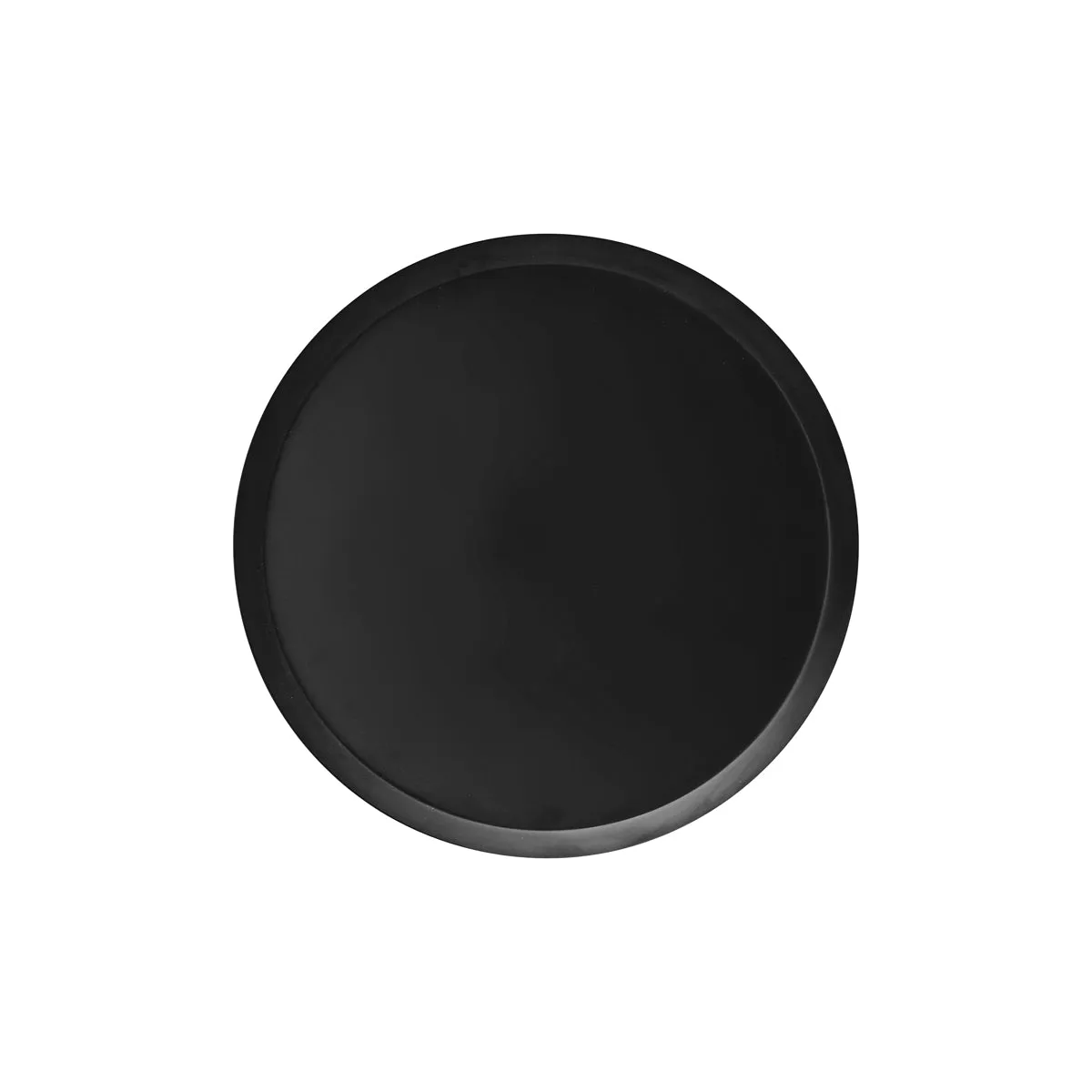 CHEF INOX CAKE PLATE POLYCARBONATE 308x18mm BLACK (*04153*) = 1 X EACH