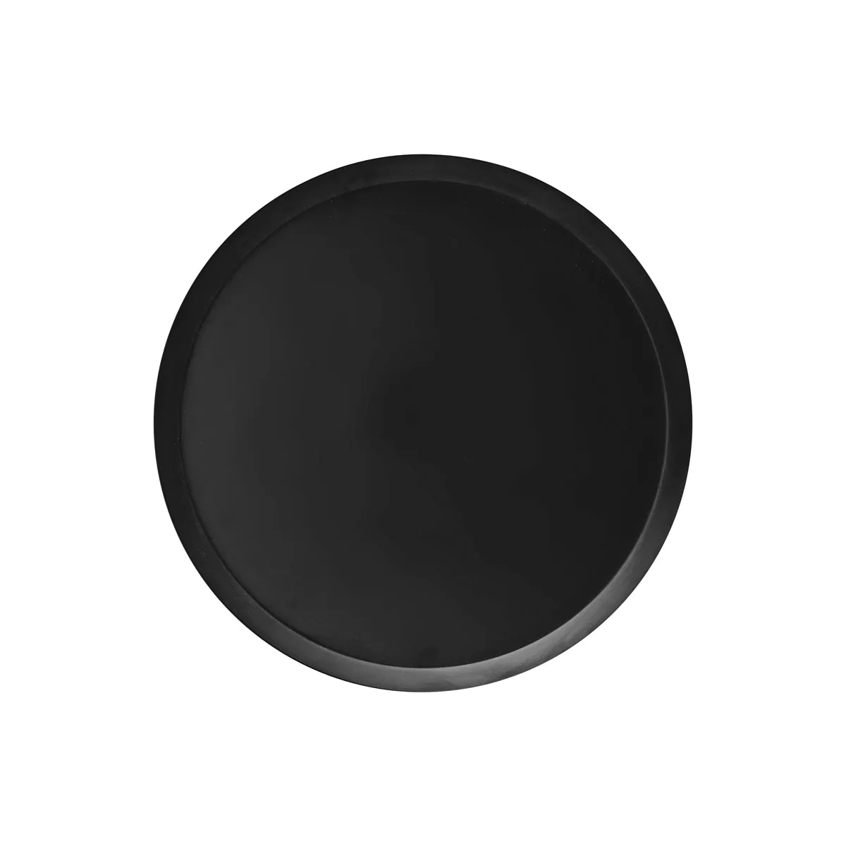 CHEF INOX CAKE PLATE POLYCARBONATE 342x22mm BLACK (*04155*) = 1 X EACH