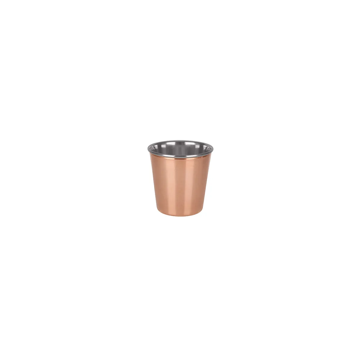 CHEF INOX MINIATURE COPPER POT S/S INTERIOR 100x100mm (*MINI-08272*) = PACK OF 4 X EACHES