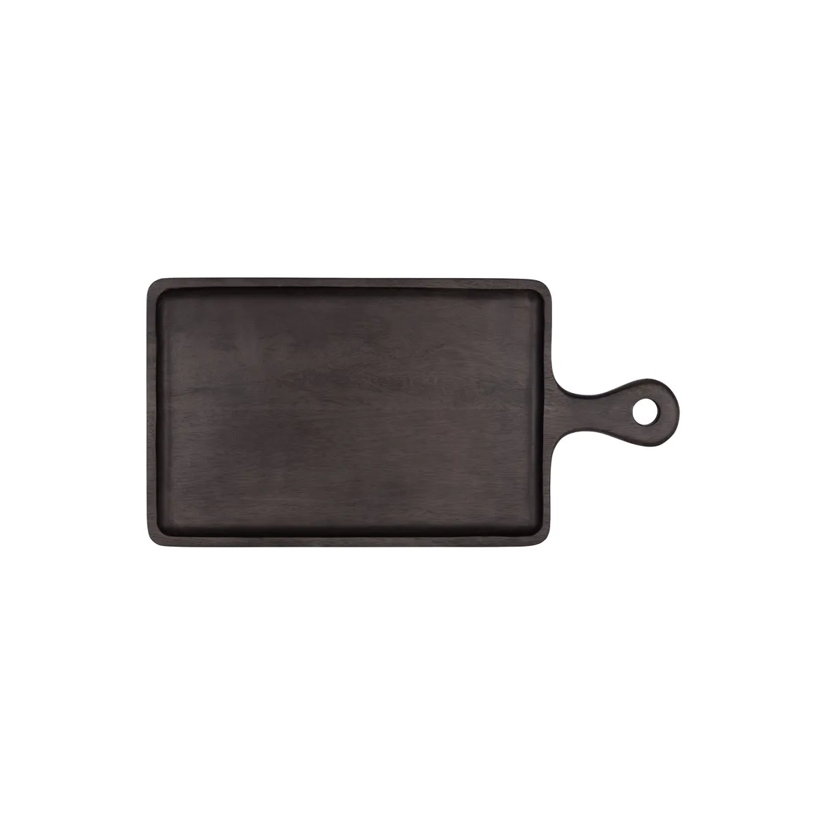 CHEF INOX RECT SERVING BOARD w/HDL MANGOWD 300x200x15mm DRK (*04965*) = 1 X EACH
