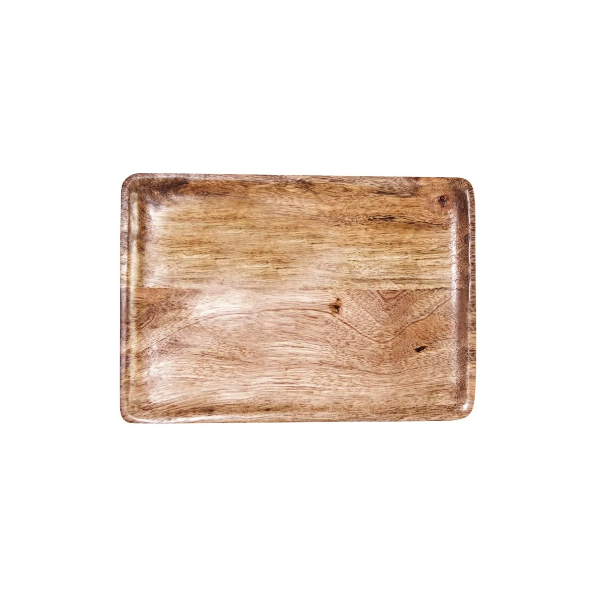 CHEF INOX RECT SERVING BOARD MANGOWOOD 360x180x15mm NATURAL (*04897*) = 1 X EACH
