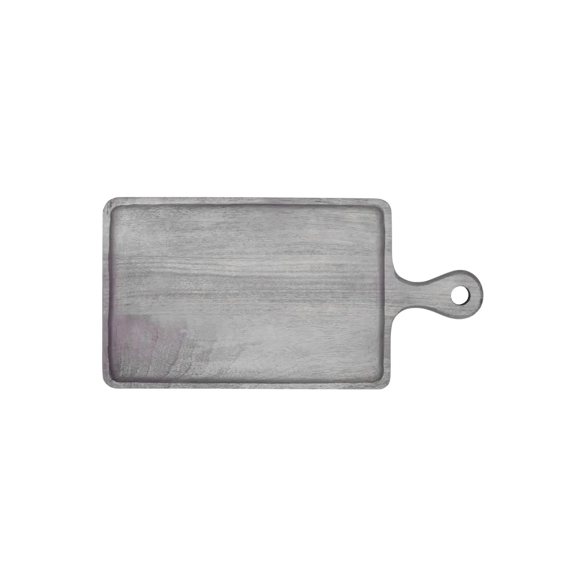 CHEF INOX RECT SERVING BOARD w/HDL MANGOWD 400x200mm GREY (*04860*) = 1 X EACH