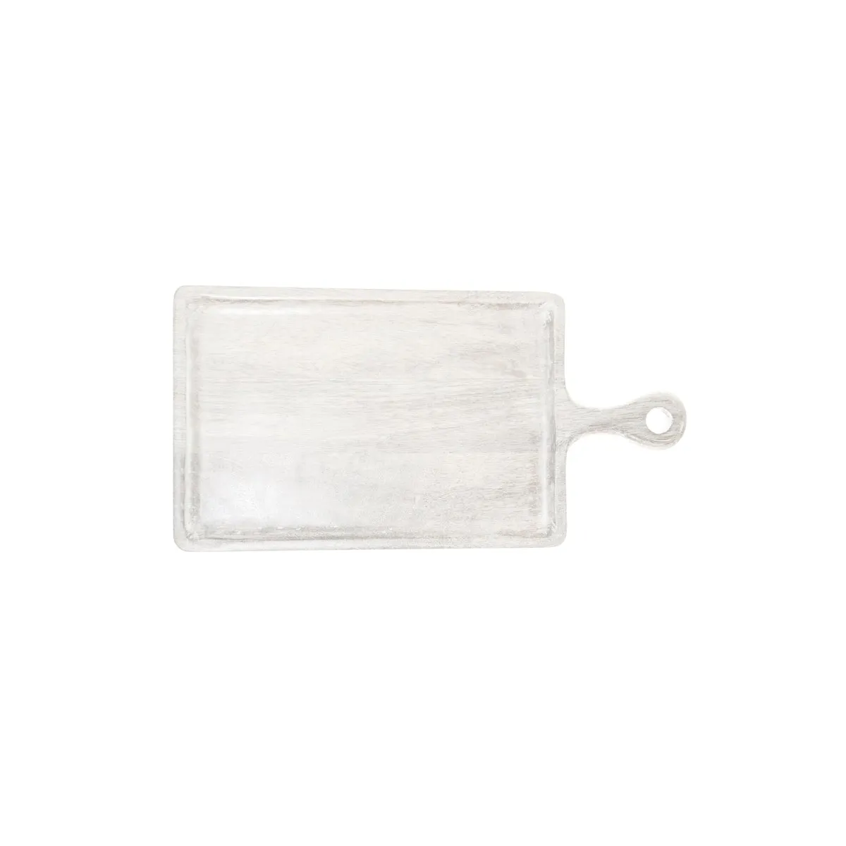 CHEF INOX RECT SERVING BOARD w/HDL MANGOWD 260x360x180mm WHI (*04830*) = 1 X EACH