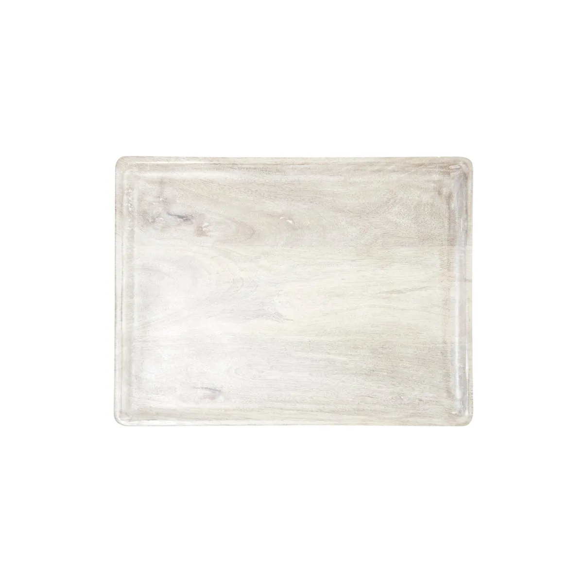 CHEF INOX RECT SERVING BOARD MANGOWOOD 350x255x15mm WHITE (*04822*) = 1 X EACH