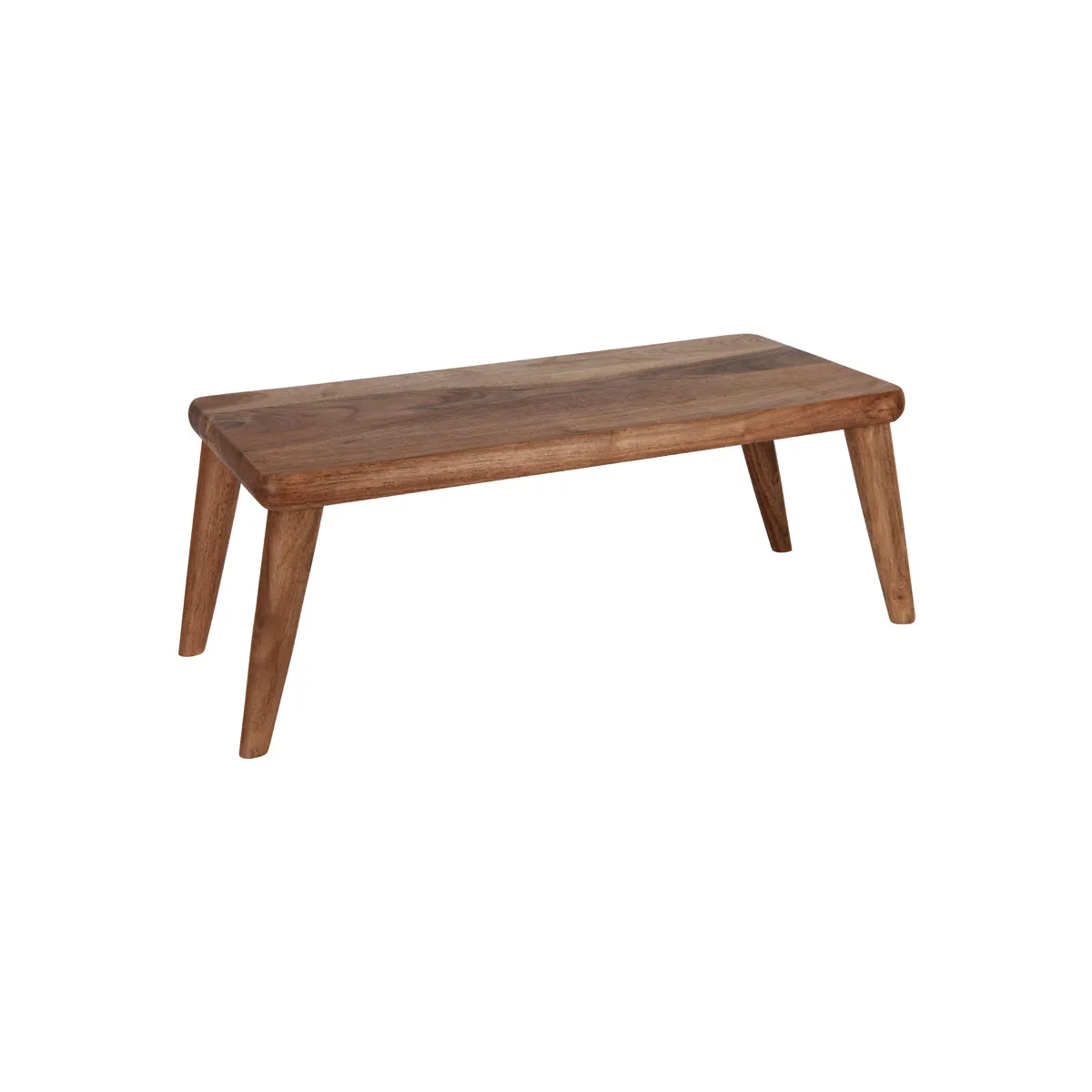 CHEF INOX SERVE RECT STAND w/LEGS ACACIA 510x254x200mm (*04772*) = 1 X EACH