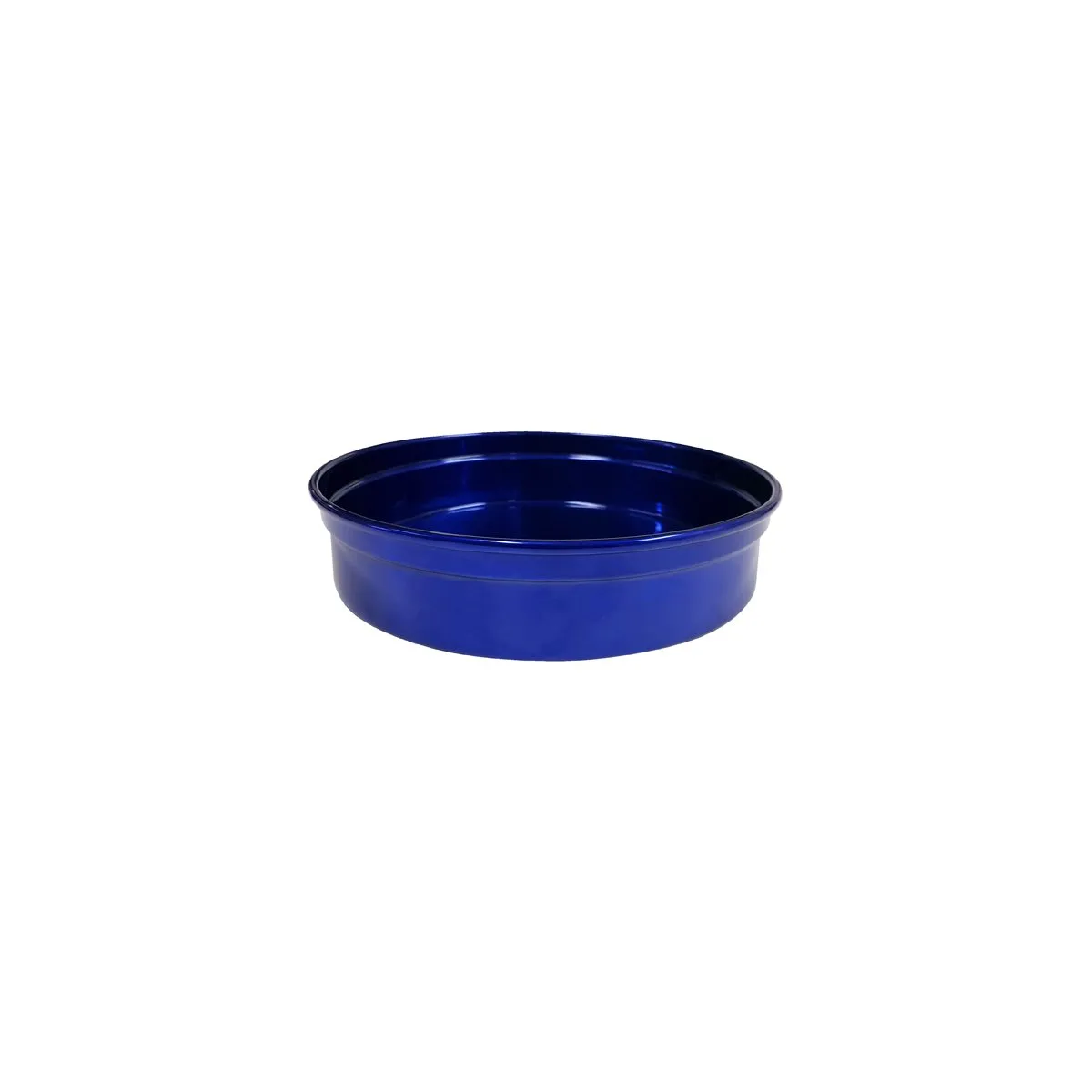 CHEF INOX ROUND BAR TRAY ALUMINIUM 240x50mm BLUE (*04200-BL*) = 1 X EACH