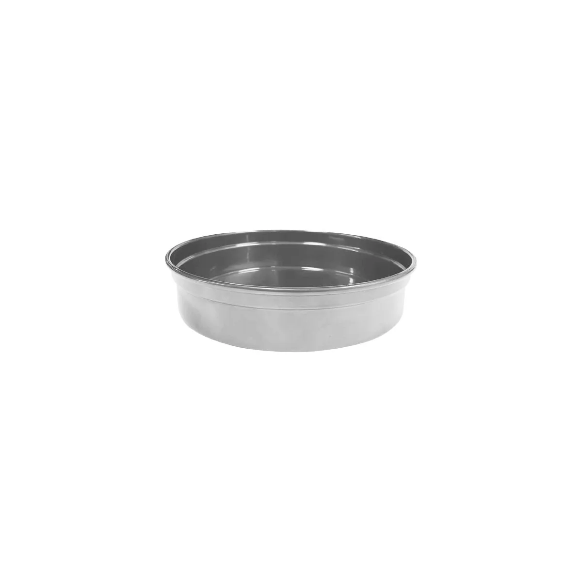 CHEF INOX ROUND BAR TRAY ALUMINIUM 240x50mm SILVER (*04200-SLV*) = 1 X EACH