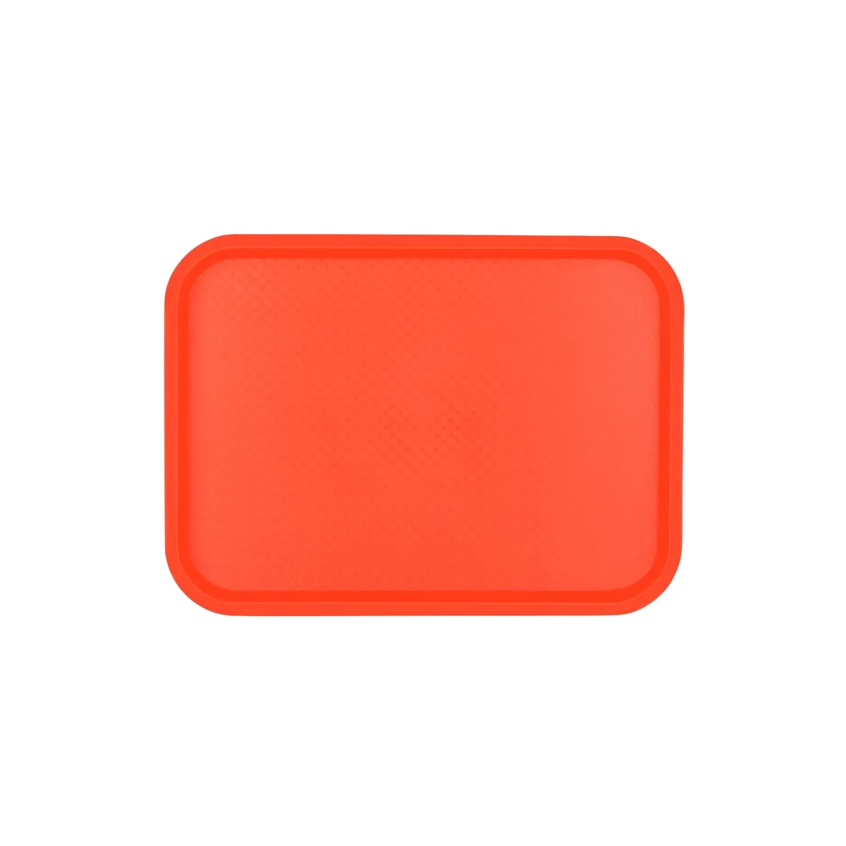 CHEF INOX PLASTIC TRAY POLYPROP 300x400mm RED (*06985-R*) = PACK OF 12 X EACHES