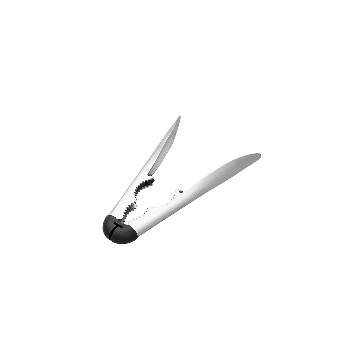 CHEF INOX SEAFOOD/NUT CRACKER SS/PP BLACK TIP 185x52mm (*07743*) = PACK OF 12 X EACHES