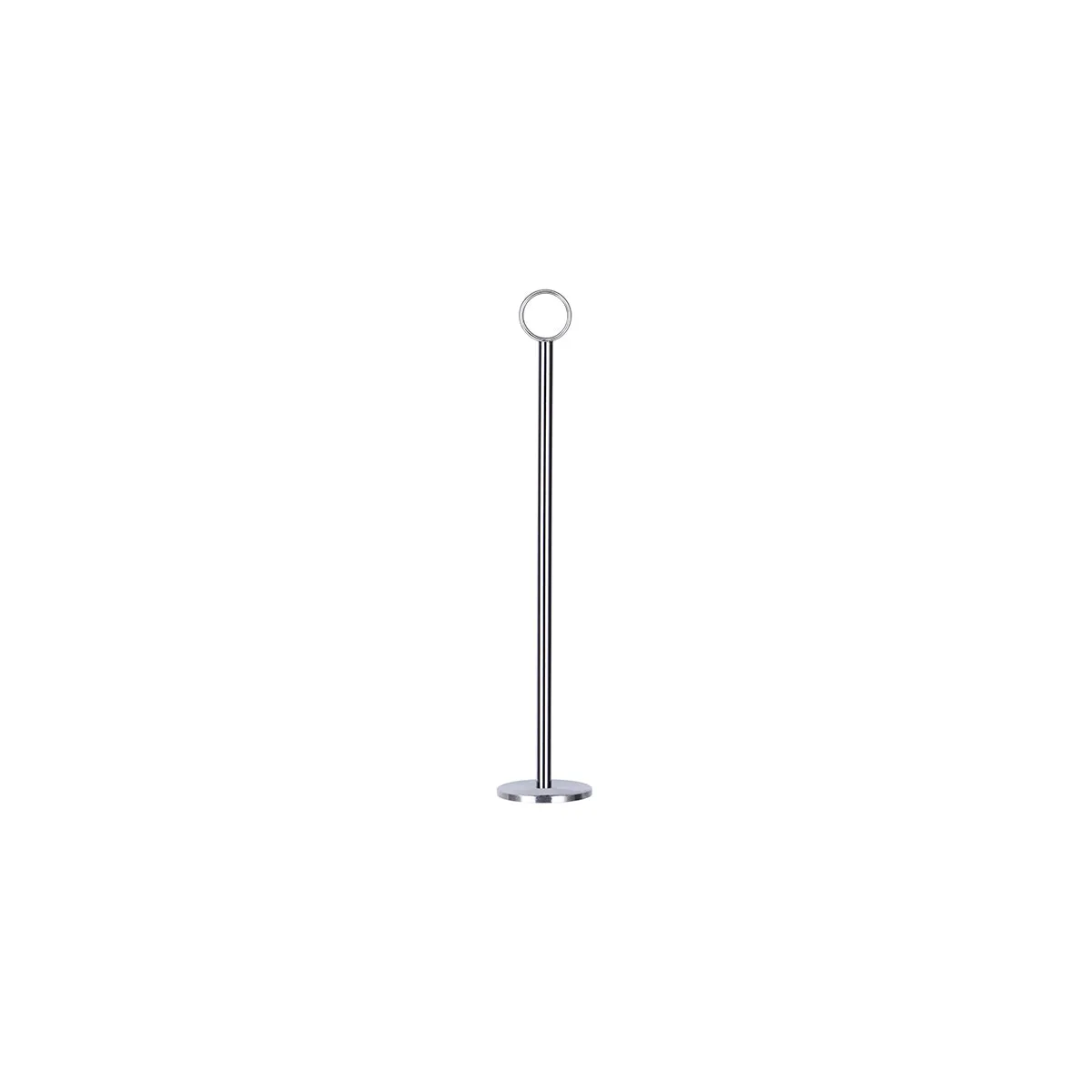 CHEF INOX TABLE NUMBER STAND CROME 300mm CHROME (*08130*) = PACK OF 12 X EACHES