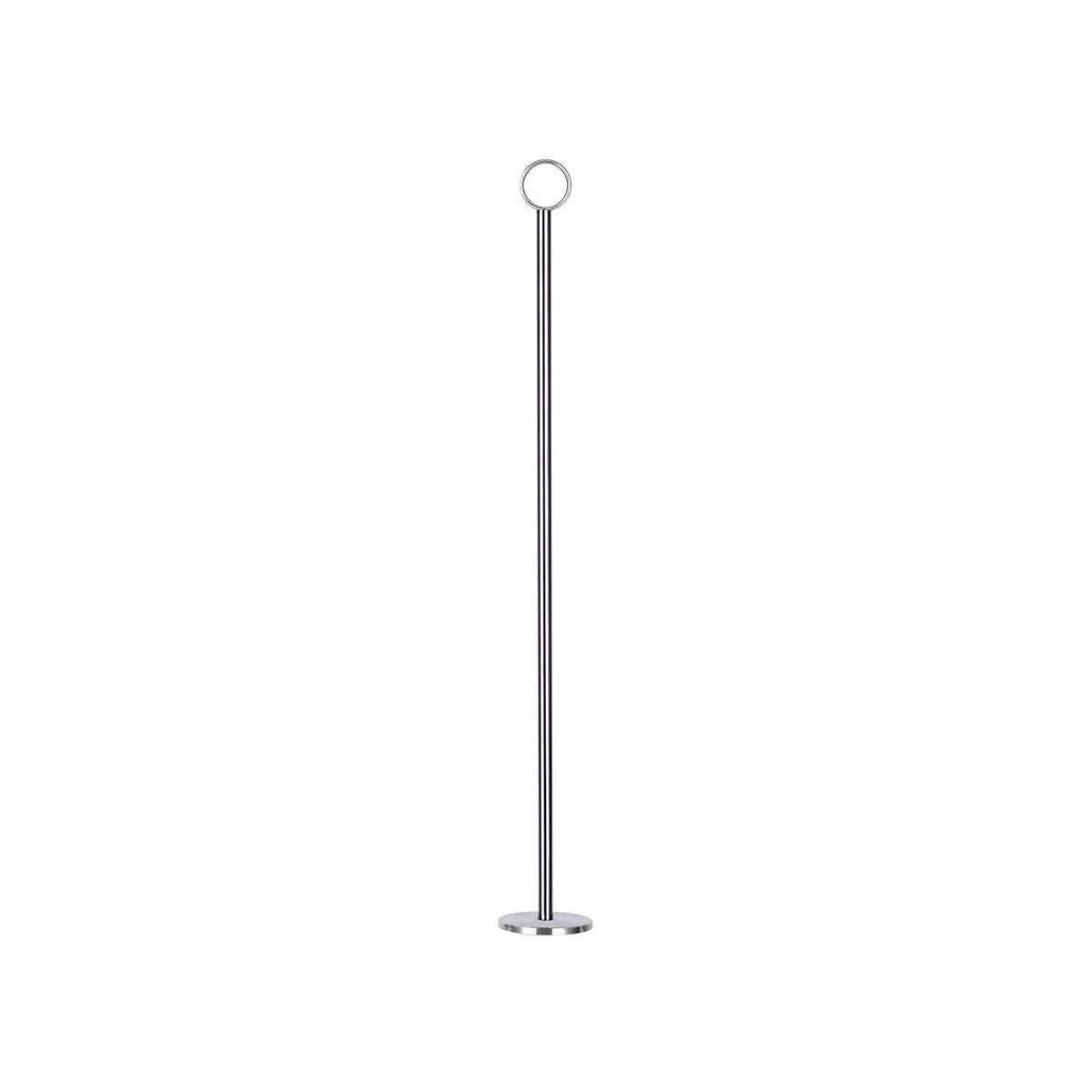 CHEF INOX TABLE NUMBER STAND 450mm CHROME (*08145*) = PACK OF 12 X EACHES