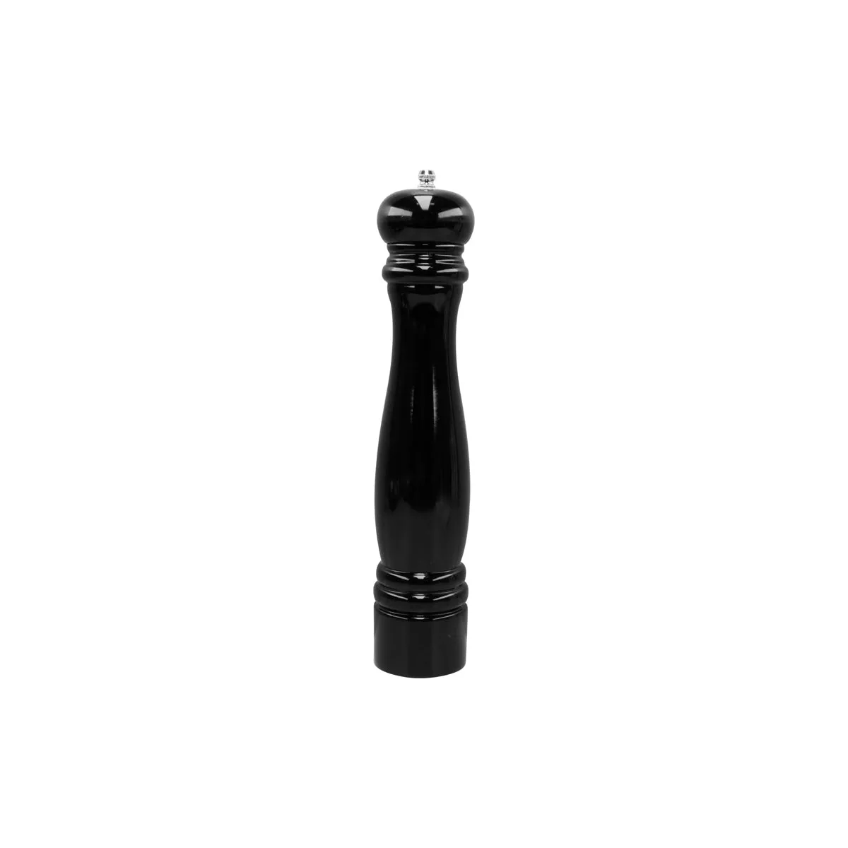 CHEF INOX TEMPO MILL SALT/PEPPER WOOD CERAMIC GEAR 320mm BLK (*46195*) = 1 X EACH