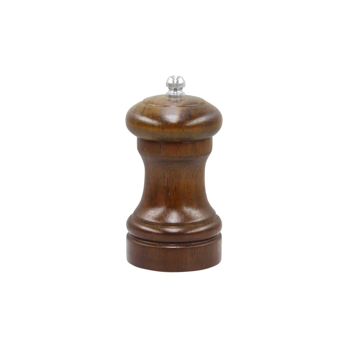 CHEF INOX DUO MILL SALT/PEPPER WD CERAMIC GEAR 100mm DARK (*46240*) = PACK OF 4 X EACHES