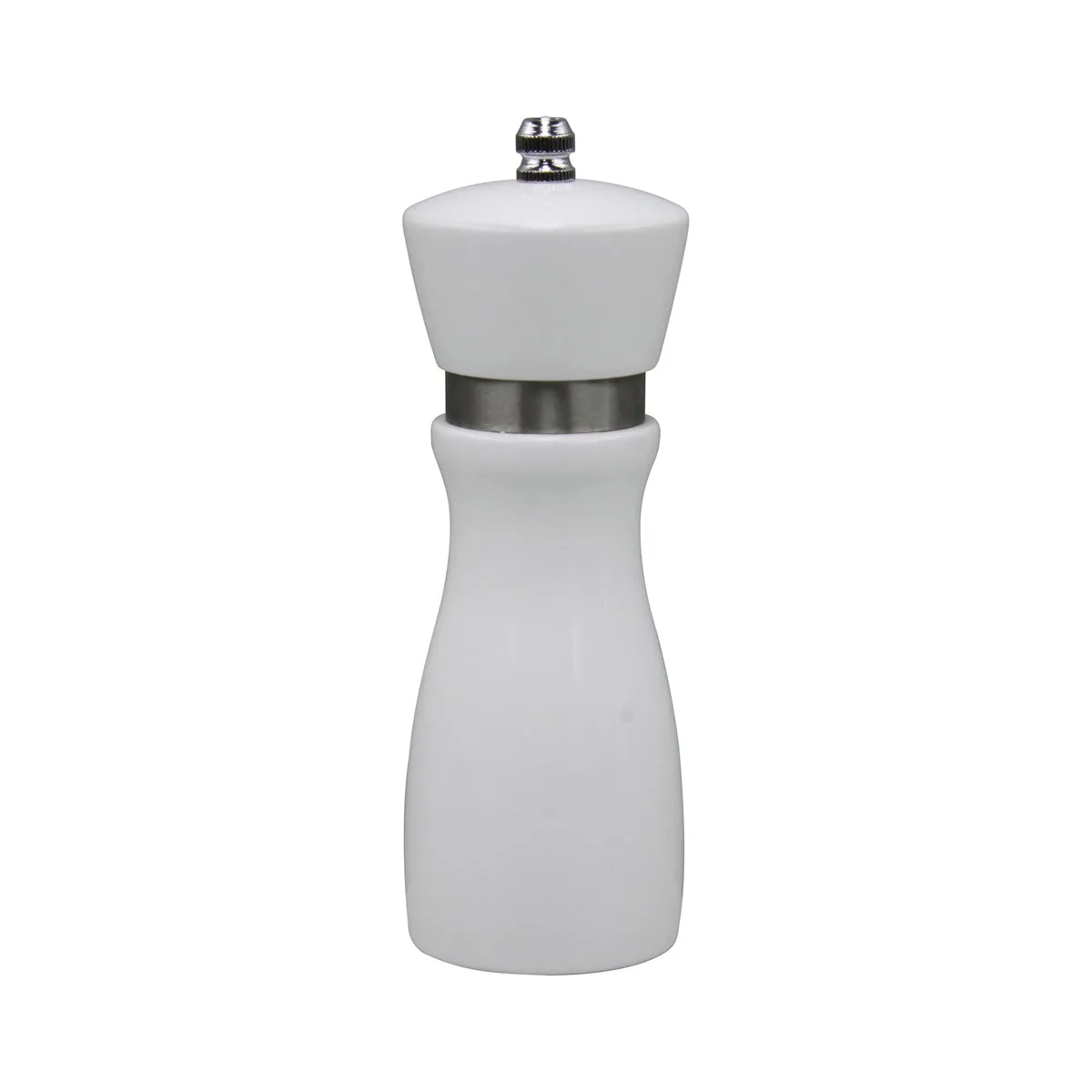 CHEF INOX MONDO MILL SALT/PEPPER WD CERAMIC GEAR 155mm WHI (*46295*) = PACK OF 4 X EACHES