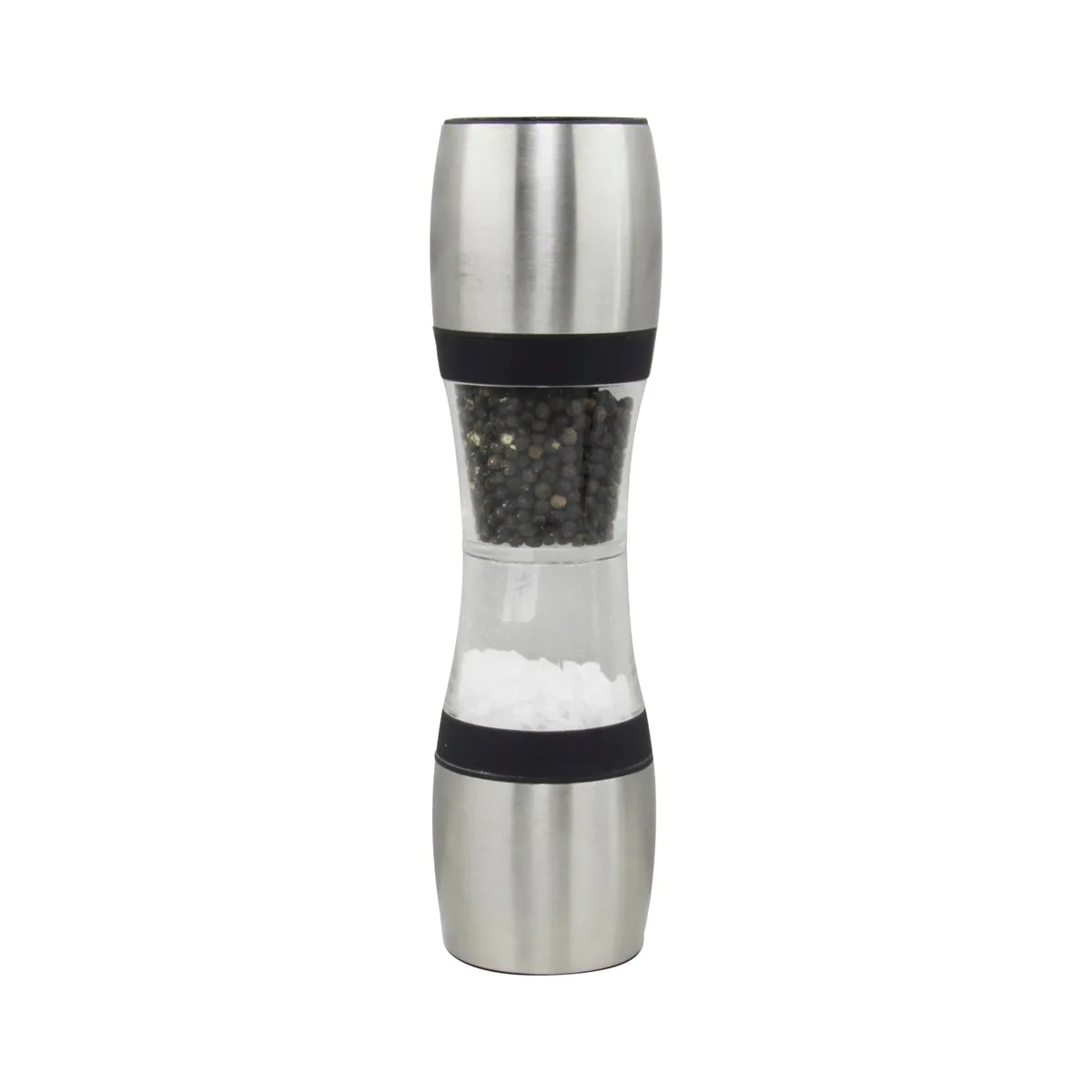CHEF INOX DUAL MILL S&P ACRYLIC/S/S CERAMIC GEAR 230mm (*46330*) =  1 X EACH