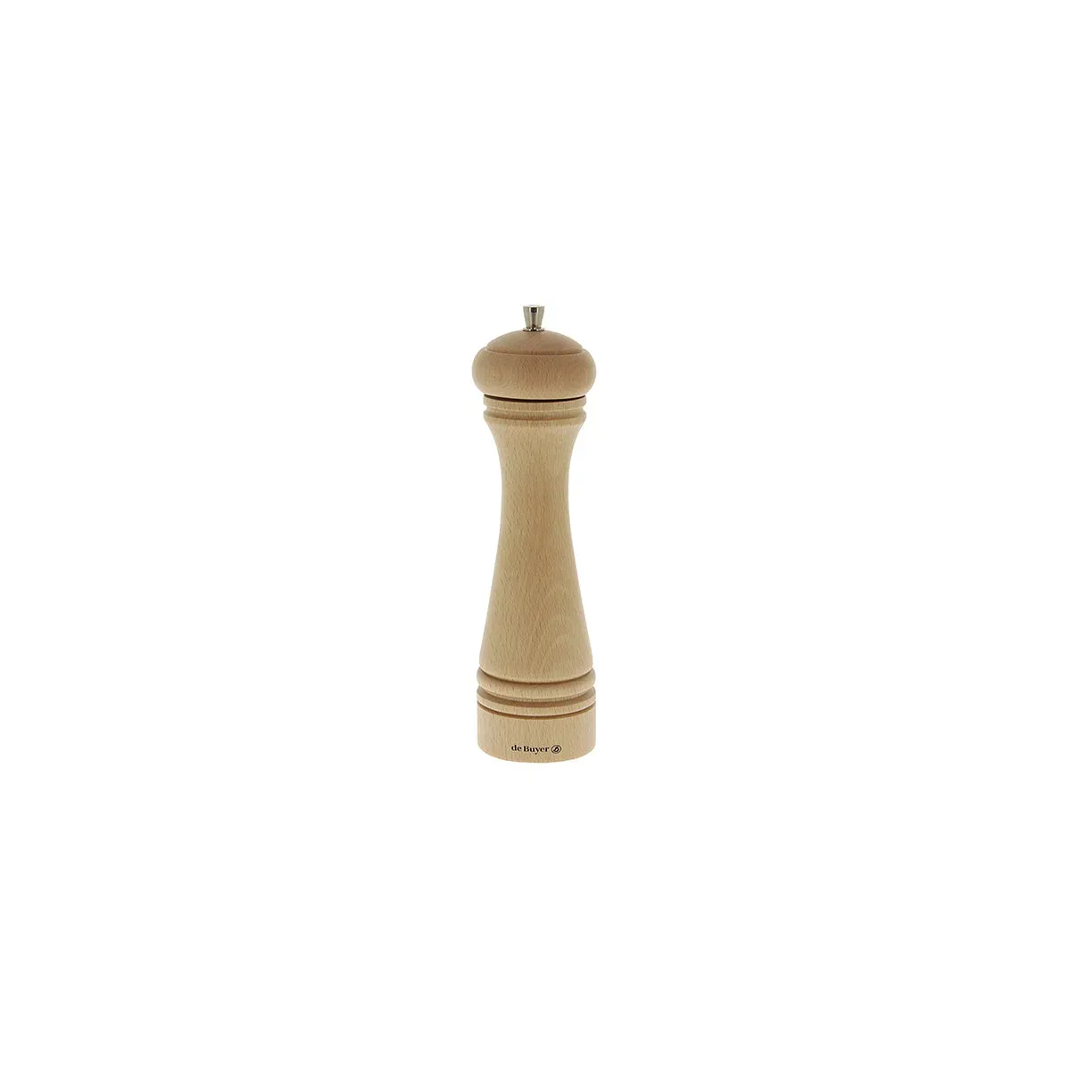 DEBUYER MARLUX JAVA PEPPER MILL 210mm NATURAL (*MARLUXP247-210101*) = 1 X EACH