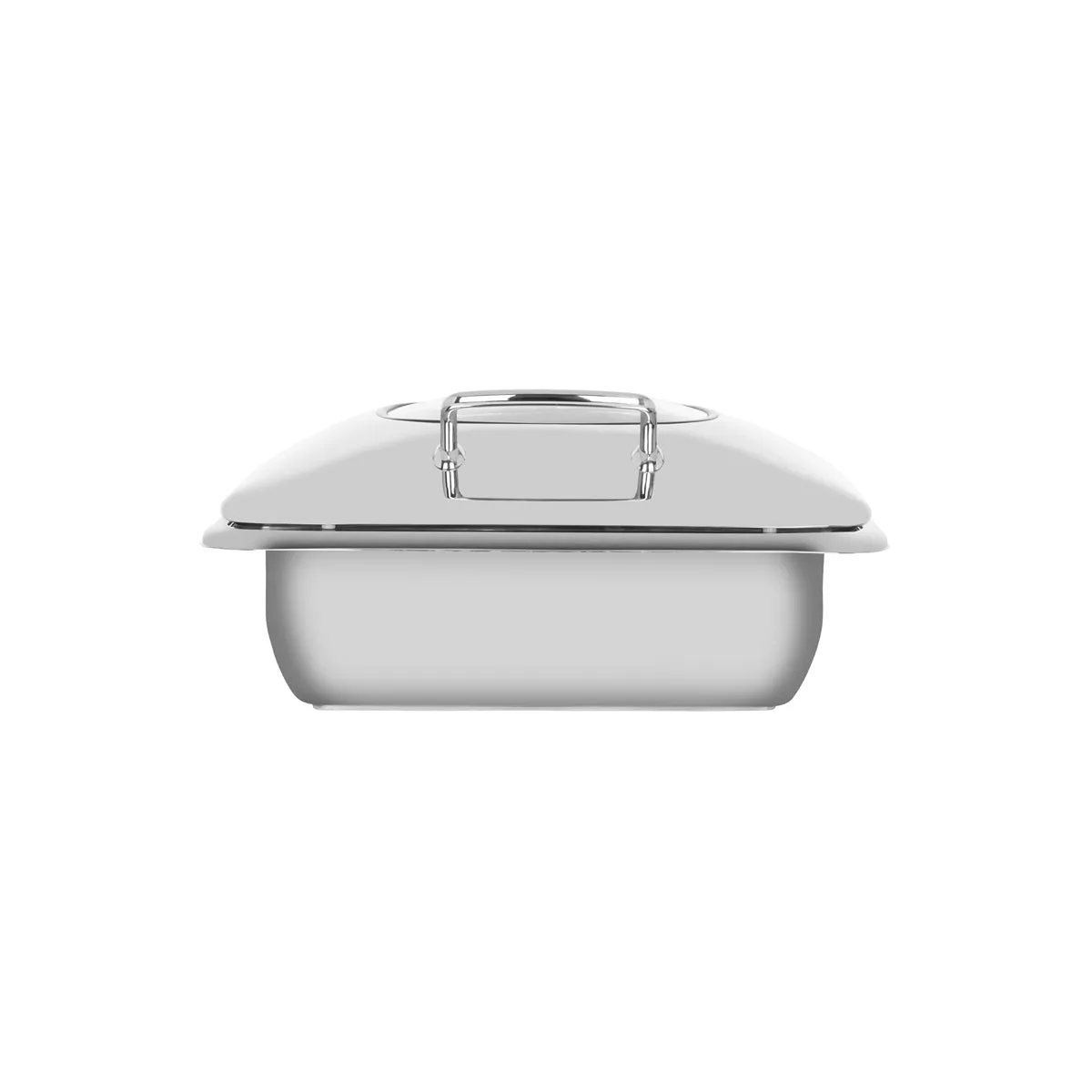 CHEF INOX ULTRA RECT CHAFER w/GLASS LID S/S 2/3 SIZE (*54923*) =  1 X EACH