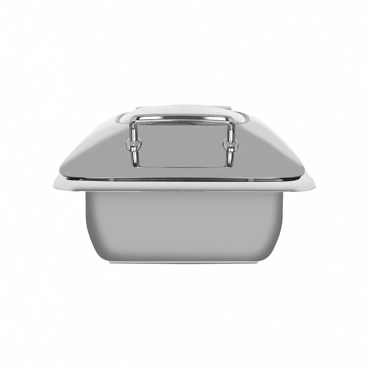 CHEF INOX ULTRA RECT CHAFER w/GLASS LID S/S 1/2 SIZE (*54921*) =  1 X EACH