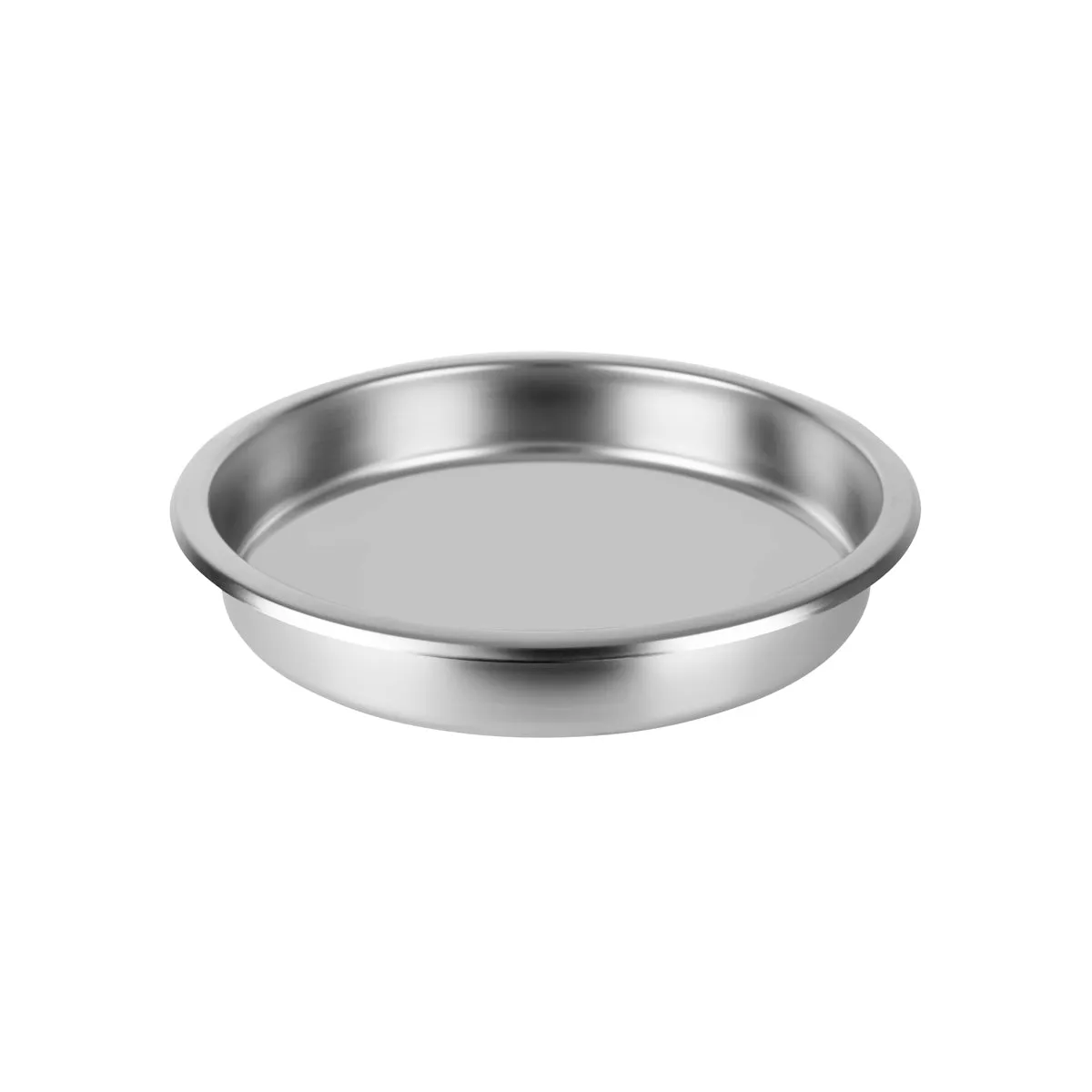 CHEF INOX ROUND INSERT PAN S/S 6.0lt SUIT 54926, 385x65mm (*54926-I*) =  1 X EACH