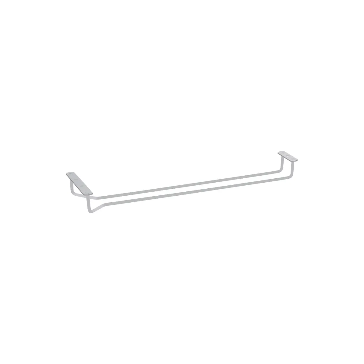 CHEF INOX GLASS HANGER CHROME PLATE 410mm (*10217*) =  1 X EACH