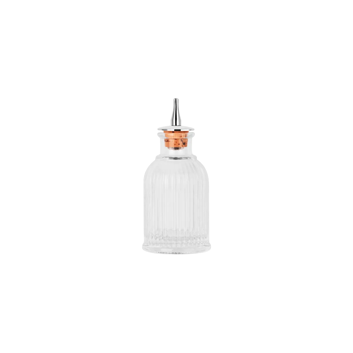 ZANZI LINE BITTERS BOTTLE GLASS 50x120mm 90ml (*Z0902*) =  1 X EACH