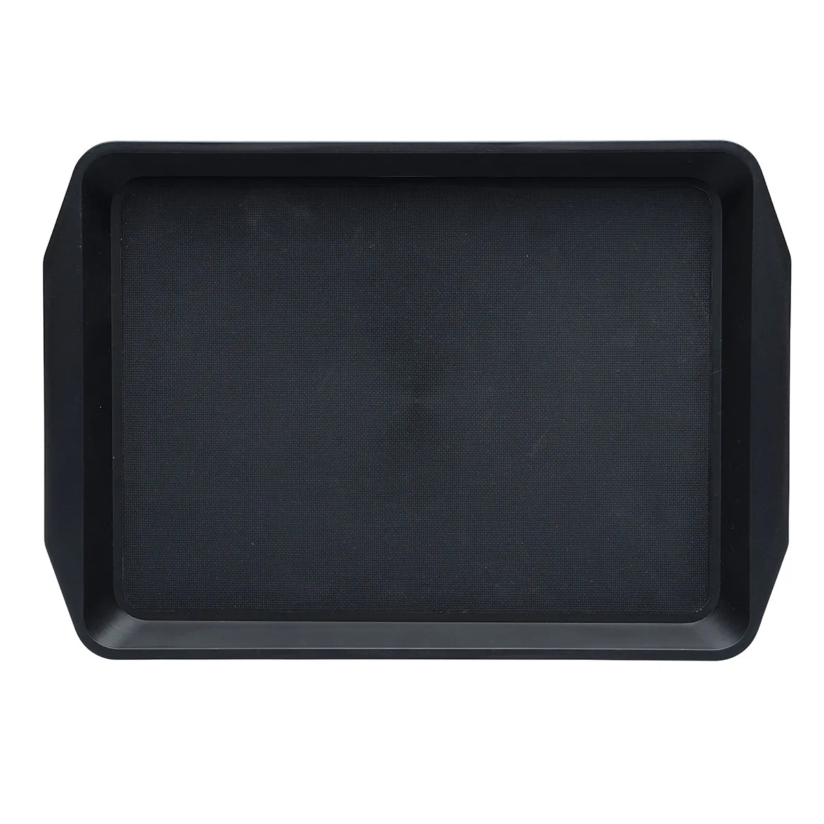 CHEF INOX RECT BAR TRAY NON SLIP PP BLACK 430x300x30mm (*04275*) =  1 X EACH