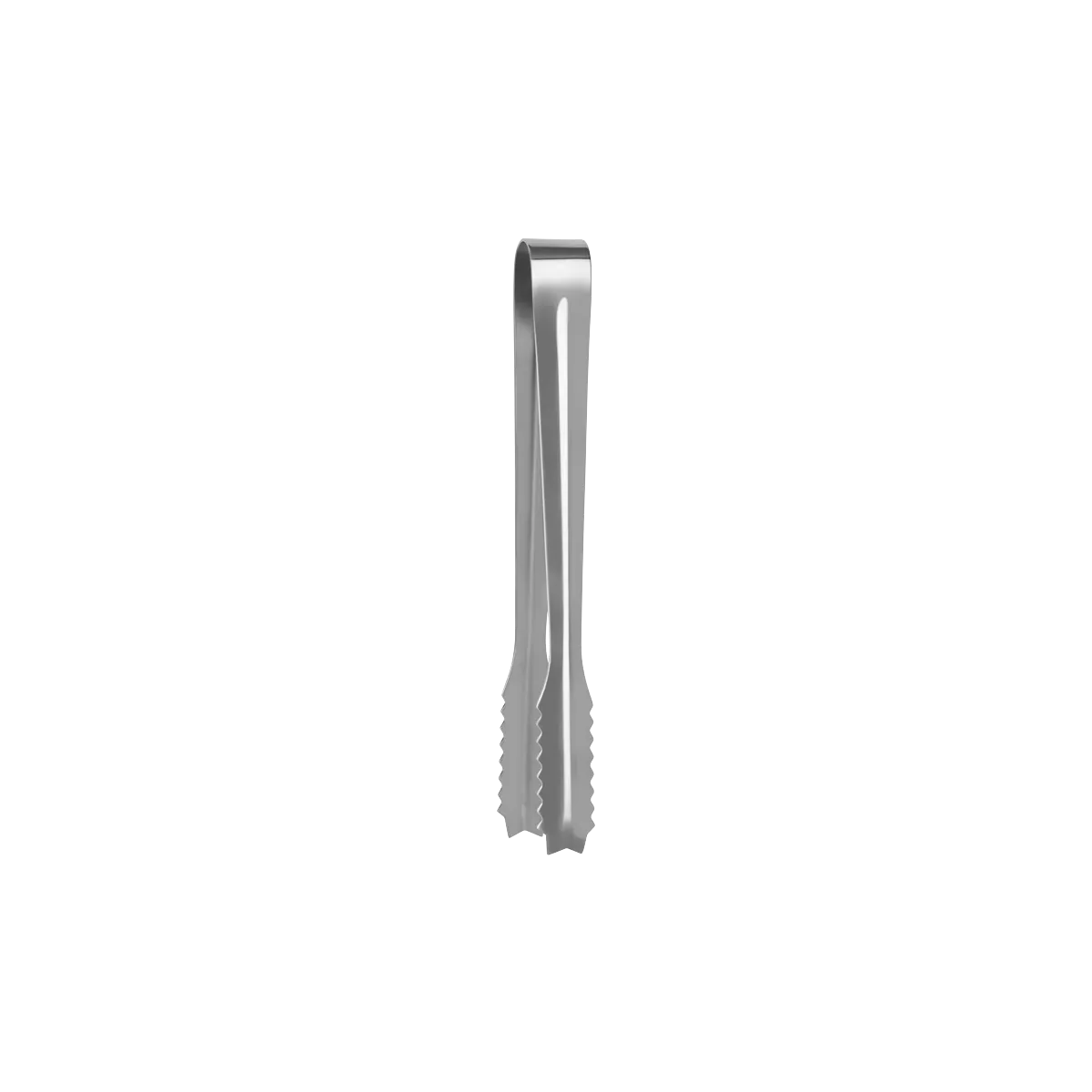 ZANZI ALLIGATOR TEETH ICE TONG S/S 180x18mm (*Z0460*) =  1 X EACH