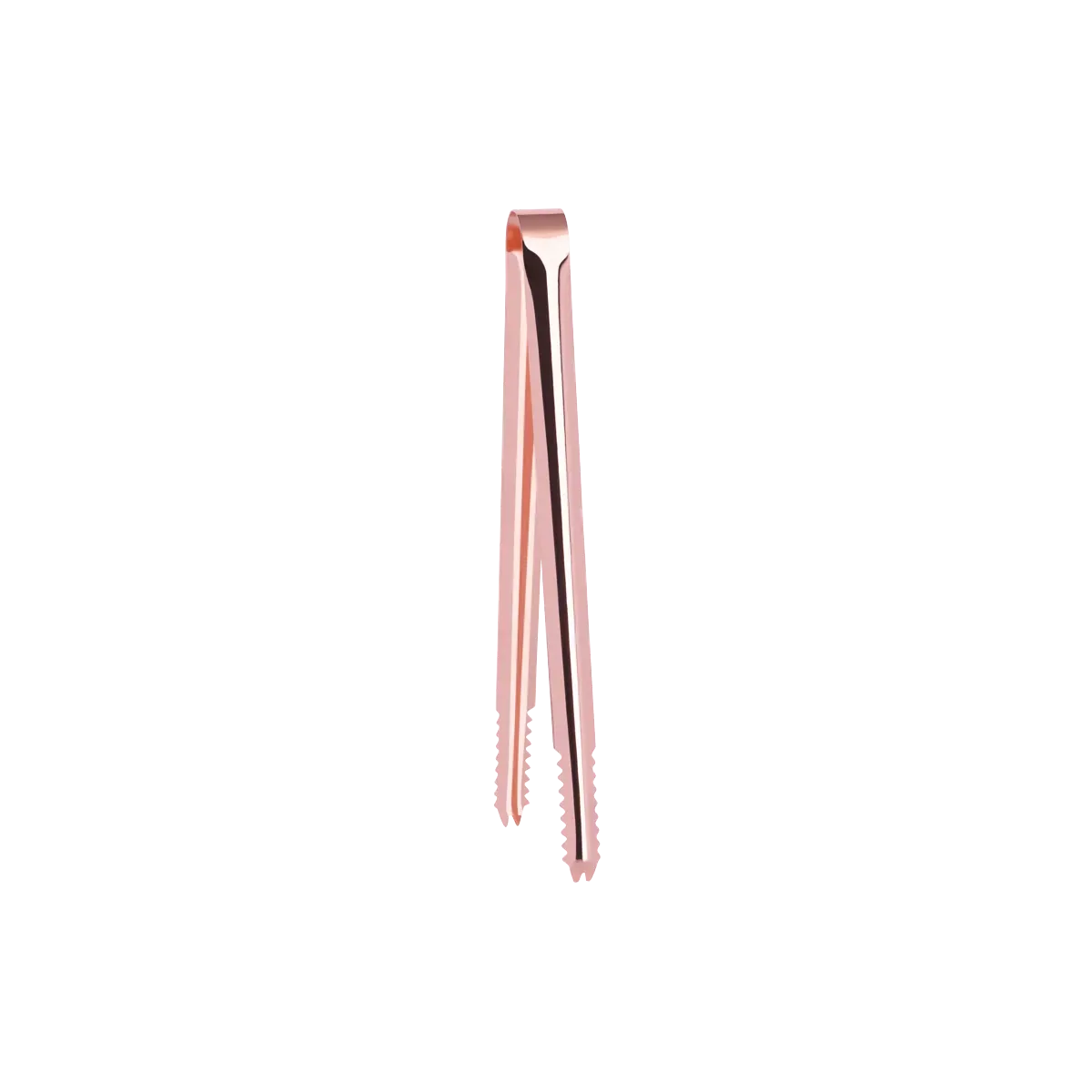 ZANZI ALLIGATOR TEETH ICE TONG ROSE GOLD 245x18mm (*Z0472*) = 1 X EACH