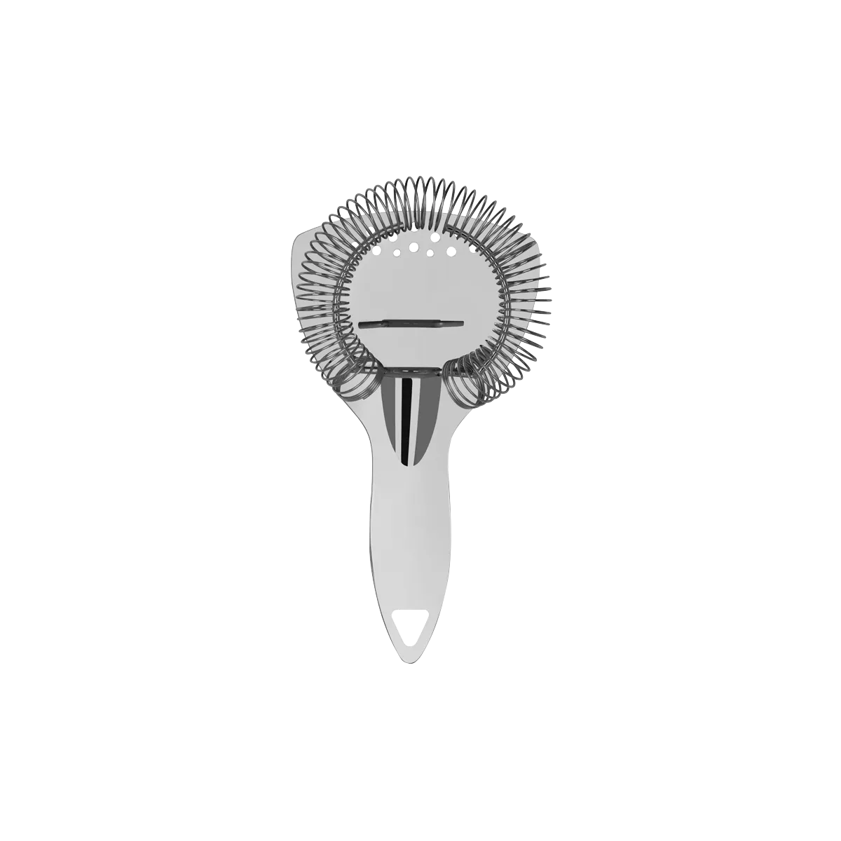 ZANZI LUXURY STRAIN COCKTAIL STRAINER w/HDL S/S 200x110mm (*Z0328*) =  1 X EACH