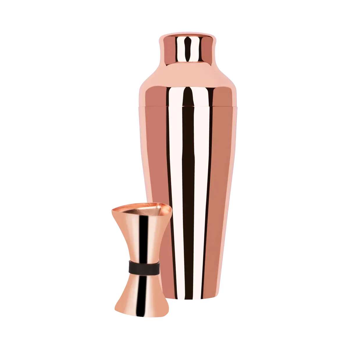 ZANZI COCKTAIL SET ROSE GOLD 2pc (*Z9002*) = 1 X SET
