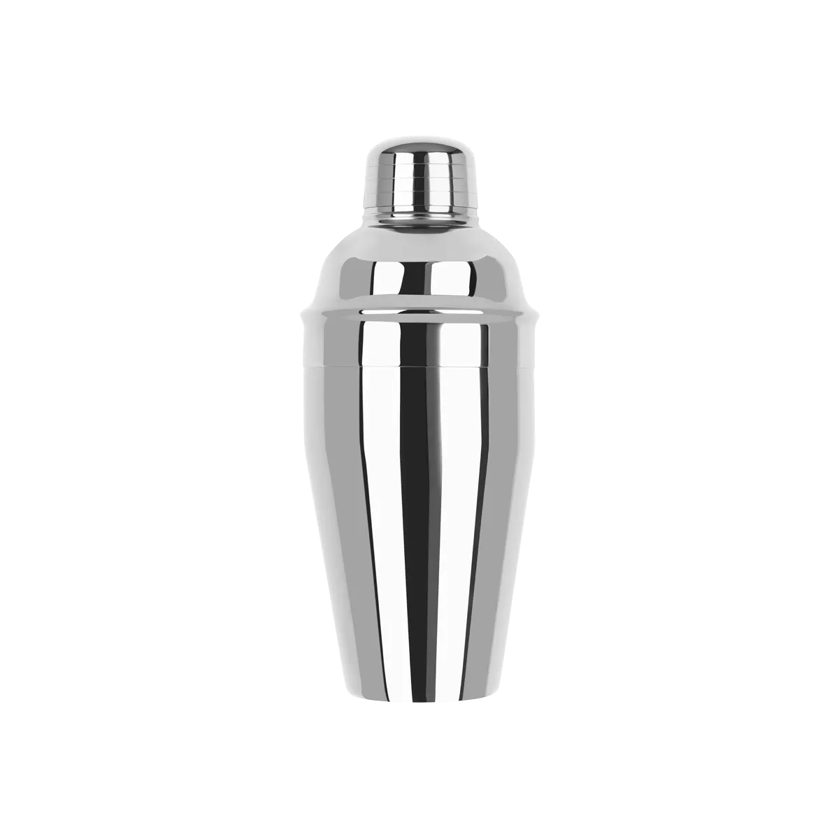ZANZI CLASSIC CLUB COCKTAIL SHAKER 3pc S/S 500ml (*Z0110*) =  1 X EACH