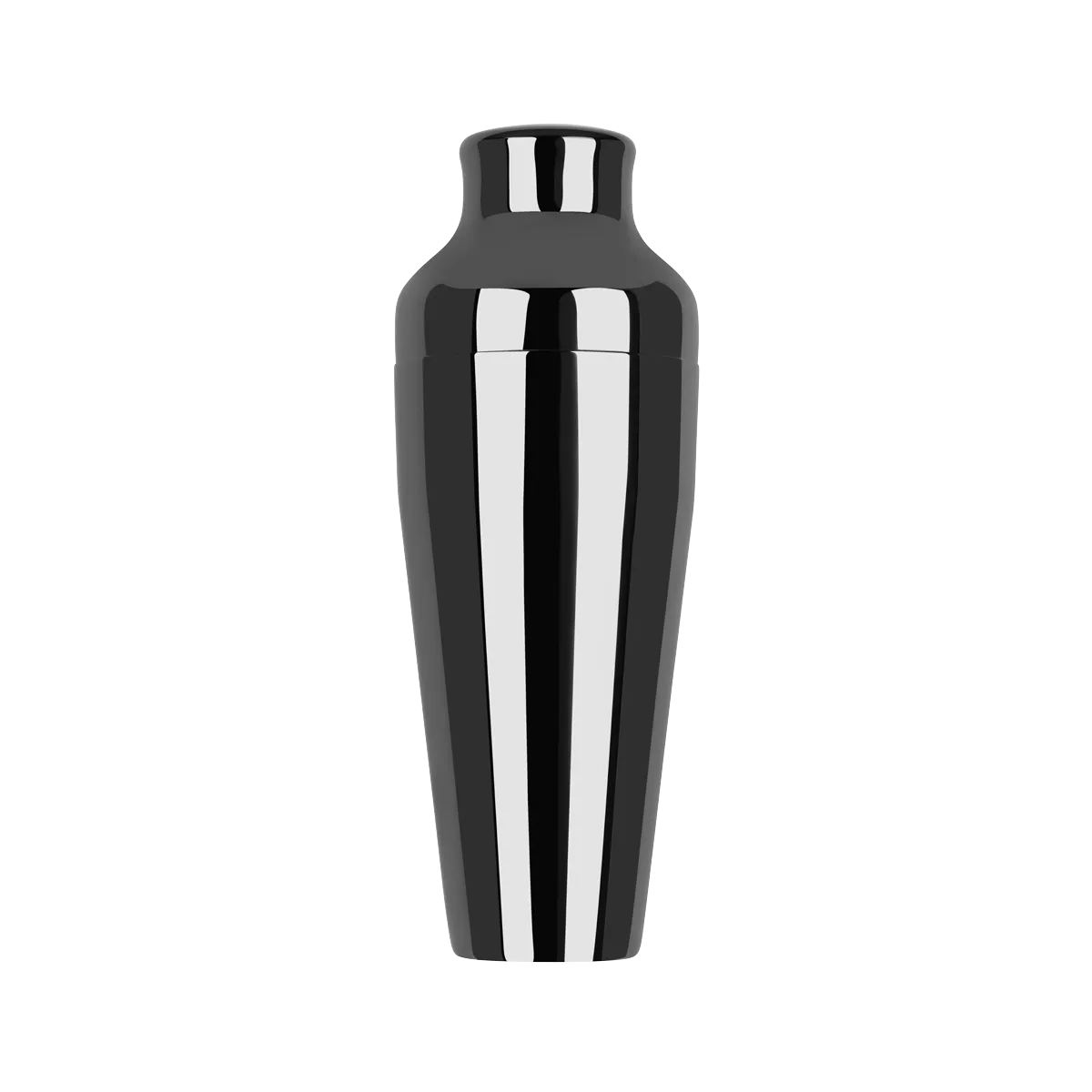 ZANZI PARISIAN COCKTAIL SHAKER 2pc GUN METAL 500ml (*Z0134*) =  1 X EACH