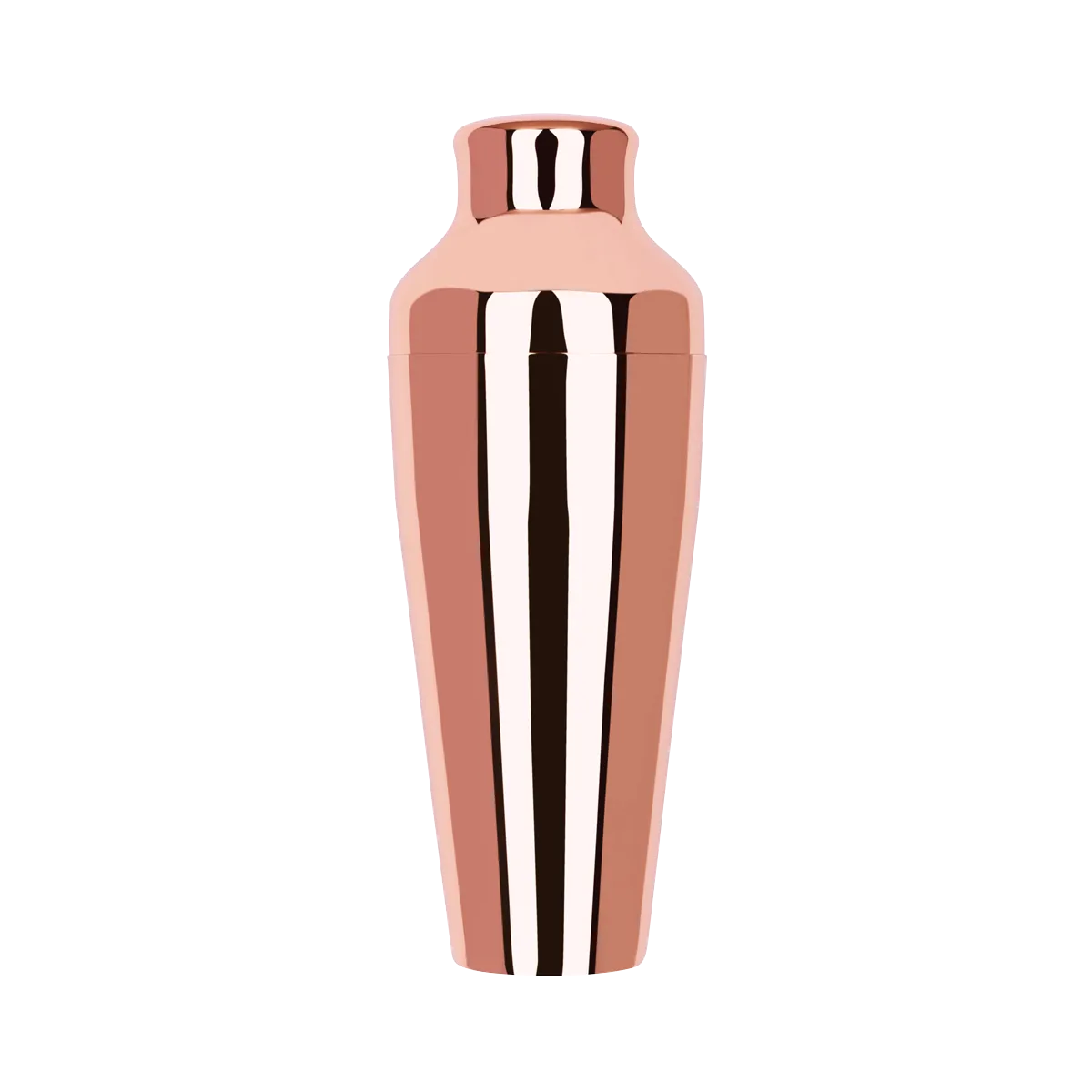 ZANZI PARISIAN COCKTAIL SHAKER 2pc ROSE GOLD 500ml (*Z0132*) =  1 X EACH