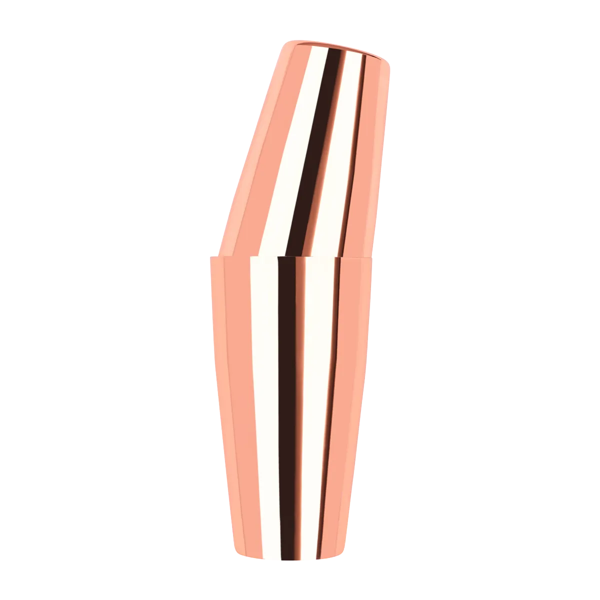 ZANZI SHAKING TOBY BOSTON SHAKER SET ROSE GOLD 500/800ml (*Z0172*) =  1 X SET