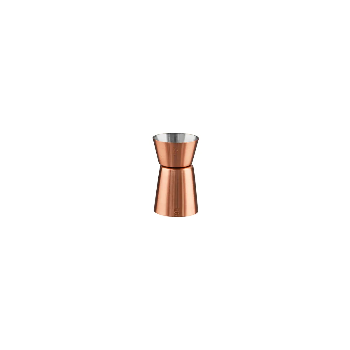 CHEF INOX JIGGER COPPER PLATED 15/30ml (*77080*) =  1 X EACH