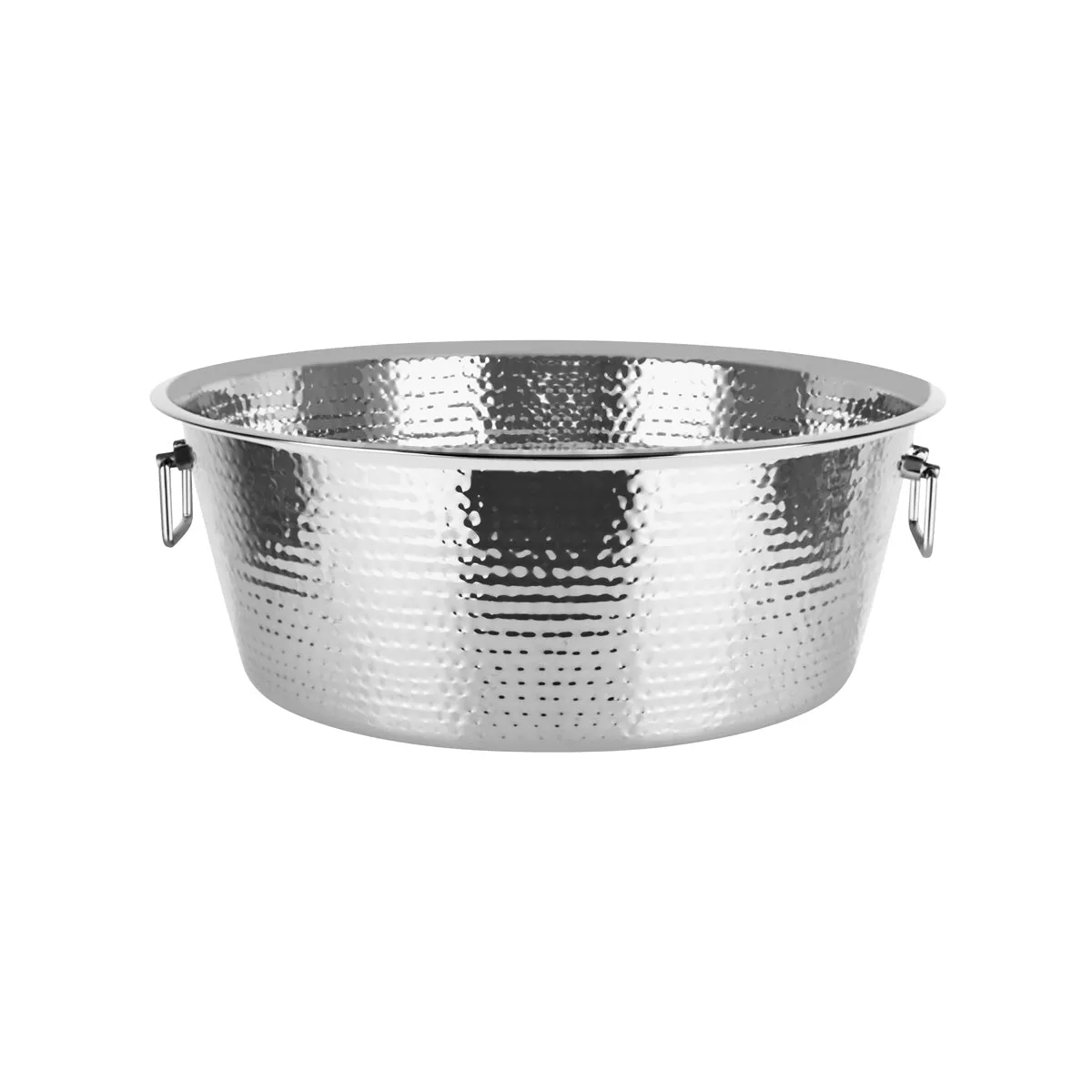 ZANZI CHAMPAGNE PARTY TUB SINGLE WALL HAMMERED 530x245mm (*08030*) = 1 X EACH