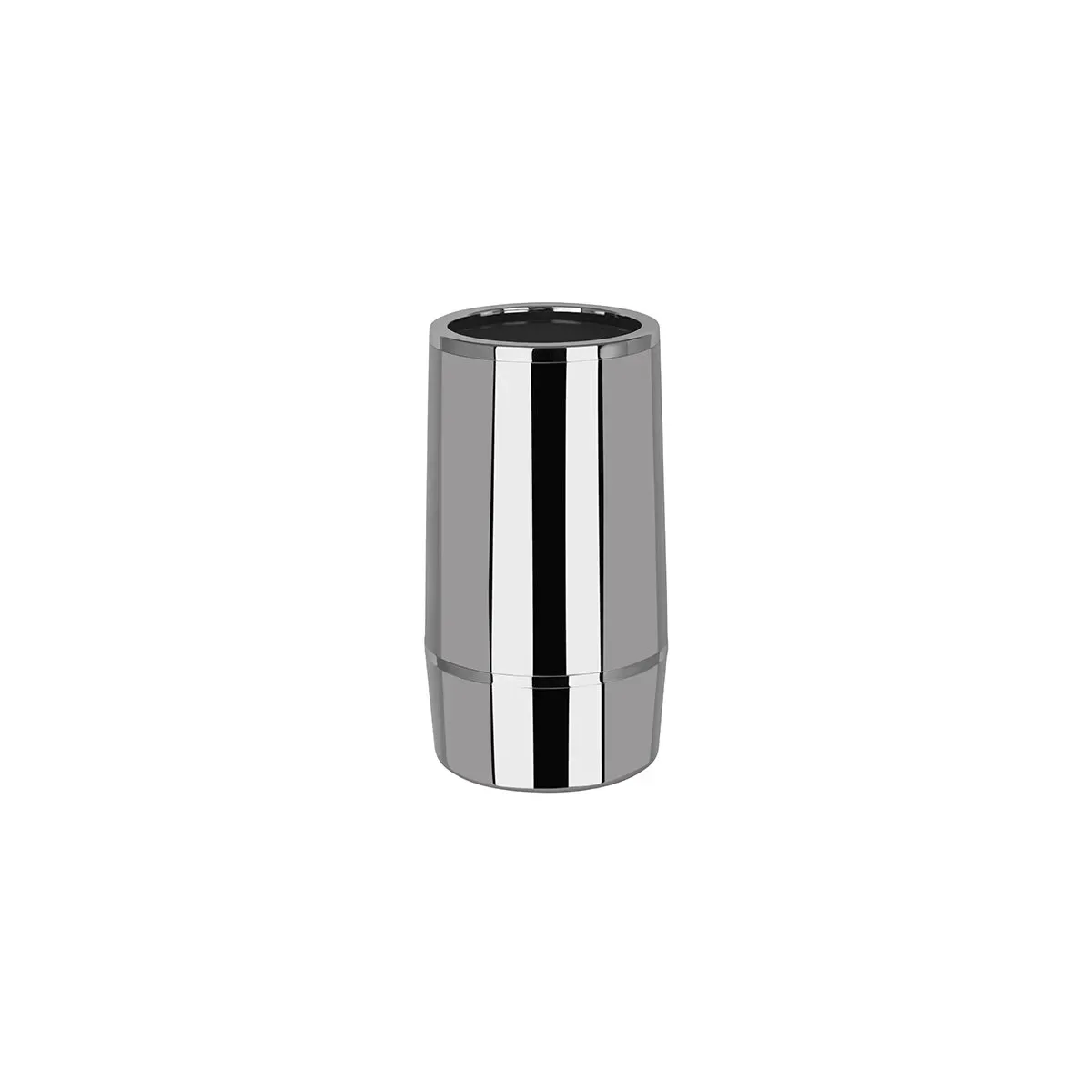 CHEF INOX WINE COOLER INSULATED ACRYLIC w/SILVER 115x230mm (*04109*) = 1 X EACH