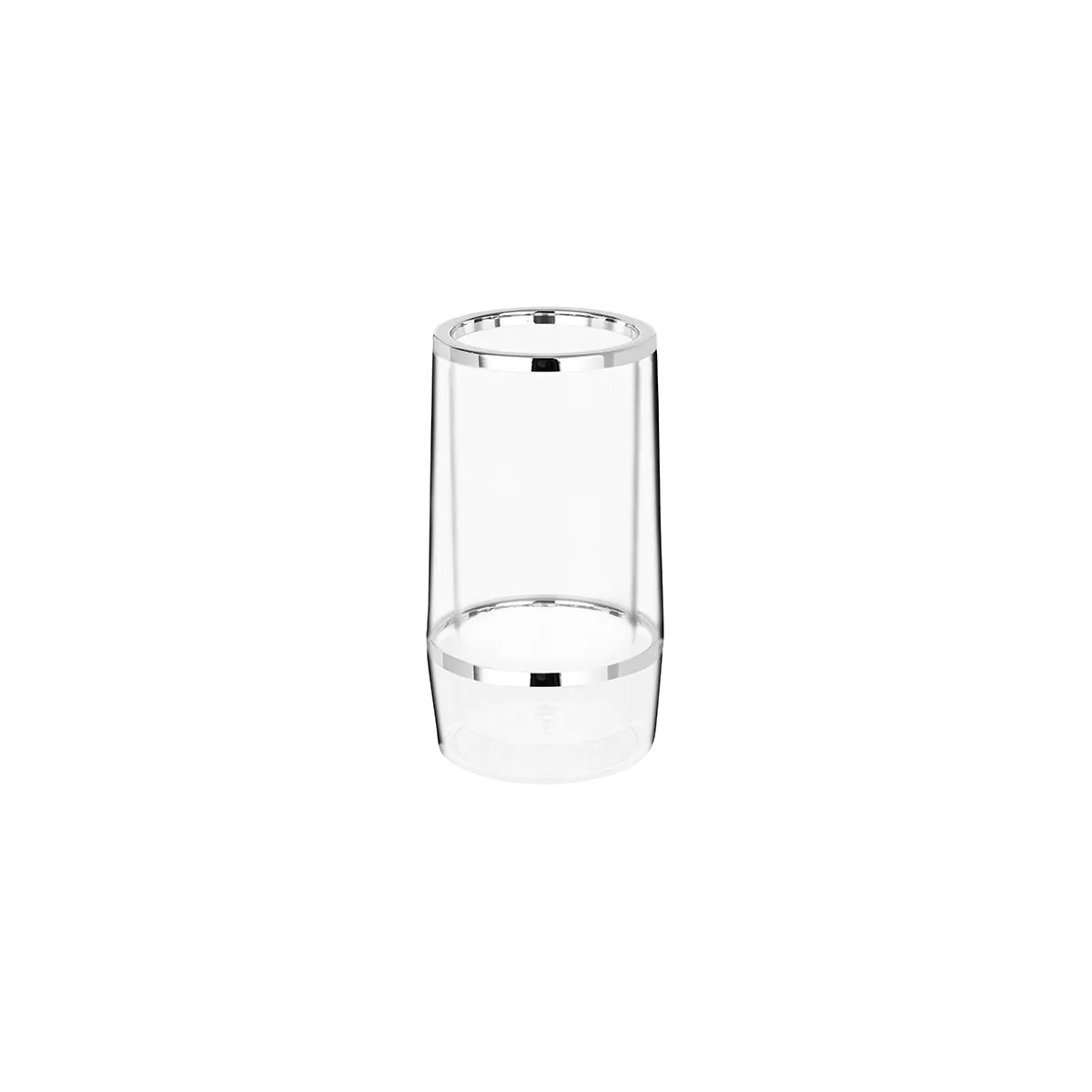 ZANZI WINE COOLER INSULATED ACRYLIC 115x230mm (*04110*) = 1 X EACH