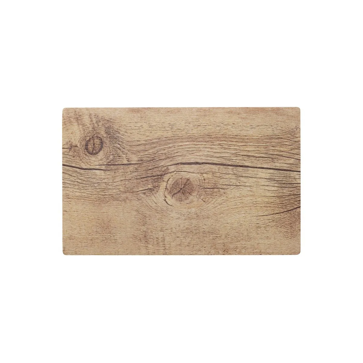 CHEF INOX RECT PIZZA BOARD MA 410x255mm OAK WOOD EFFECT (*46725*) = 1 X EACH