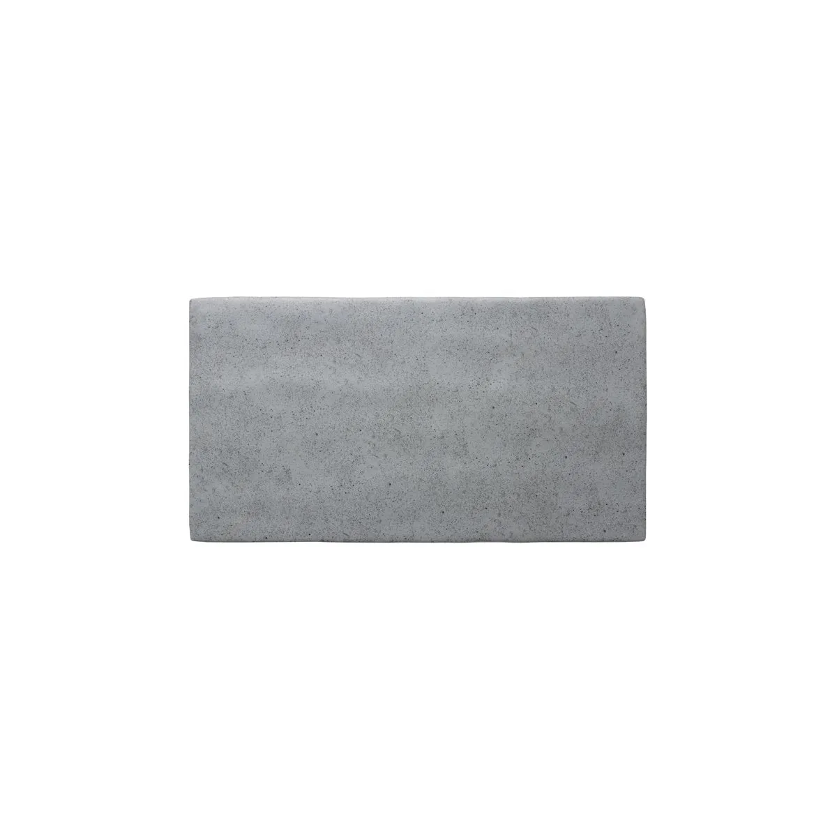 CHEF INOX PIZZA BRD RECT MELAMINE 325x175mm LIGHT GREY SLATE (*46945*) = 1 X EACH