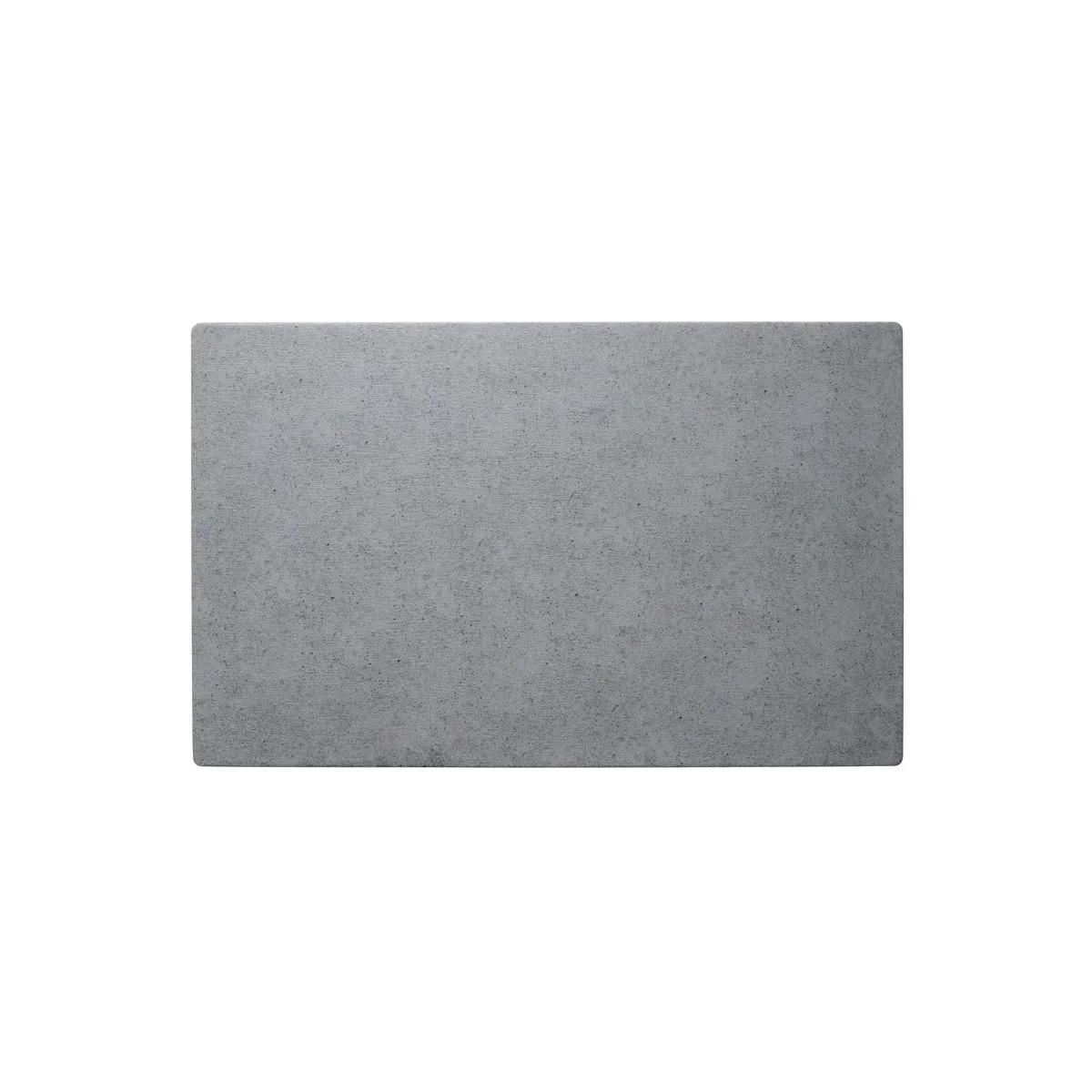 CHEF INOX PIZZA BRD RECT MELAMINE 410x255mm LIGHT GREY SLATE (*46925*) = 1 X EACH