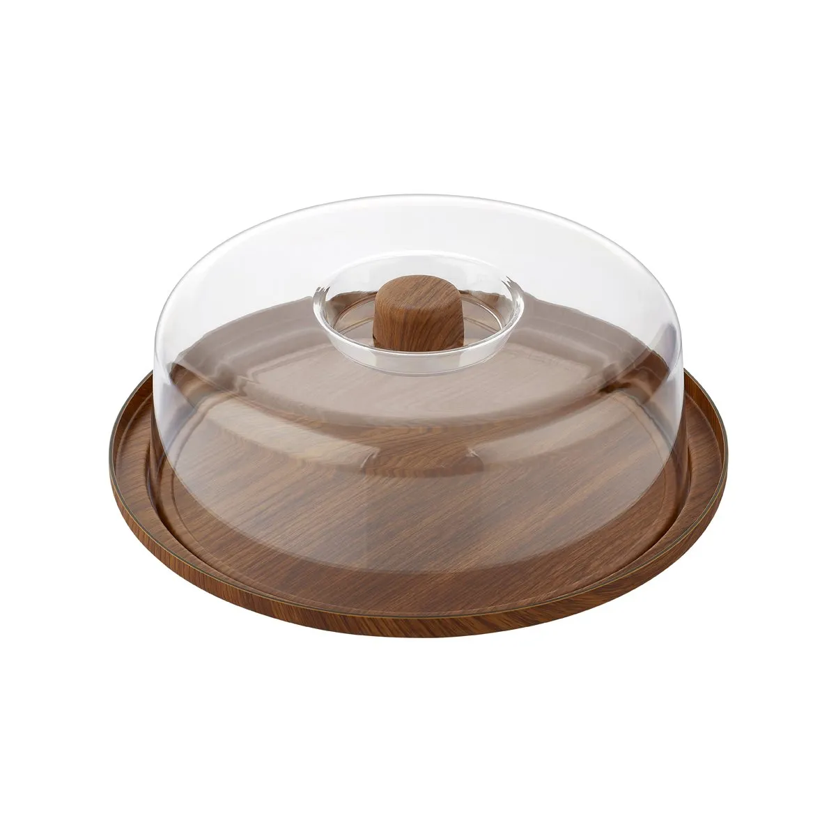 EVELIN CAKE PLATTER & COVER SET 300x110mm (*EVE10501*) = 1 X EACH