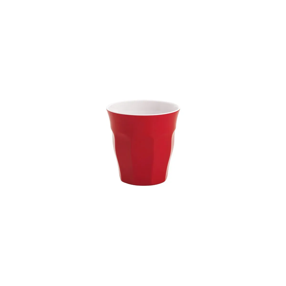 JAB GELATO-RED/WHITE ESPRESSO CUP 200ml (*47504*) = PACK OF 12 X EACHES